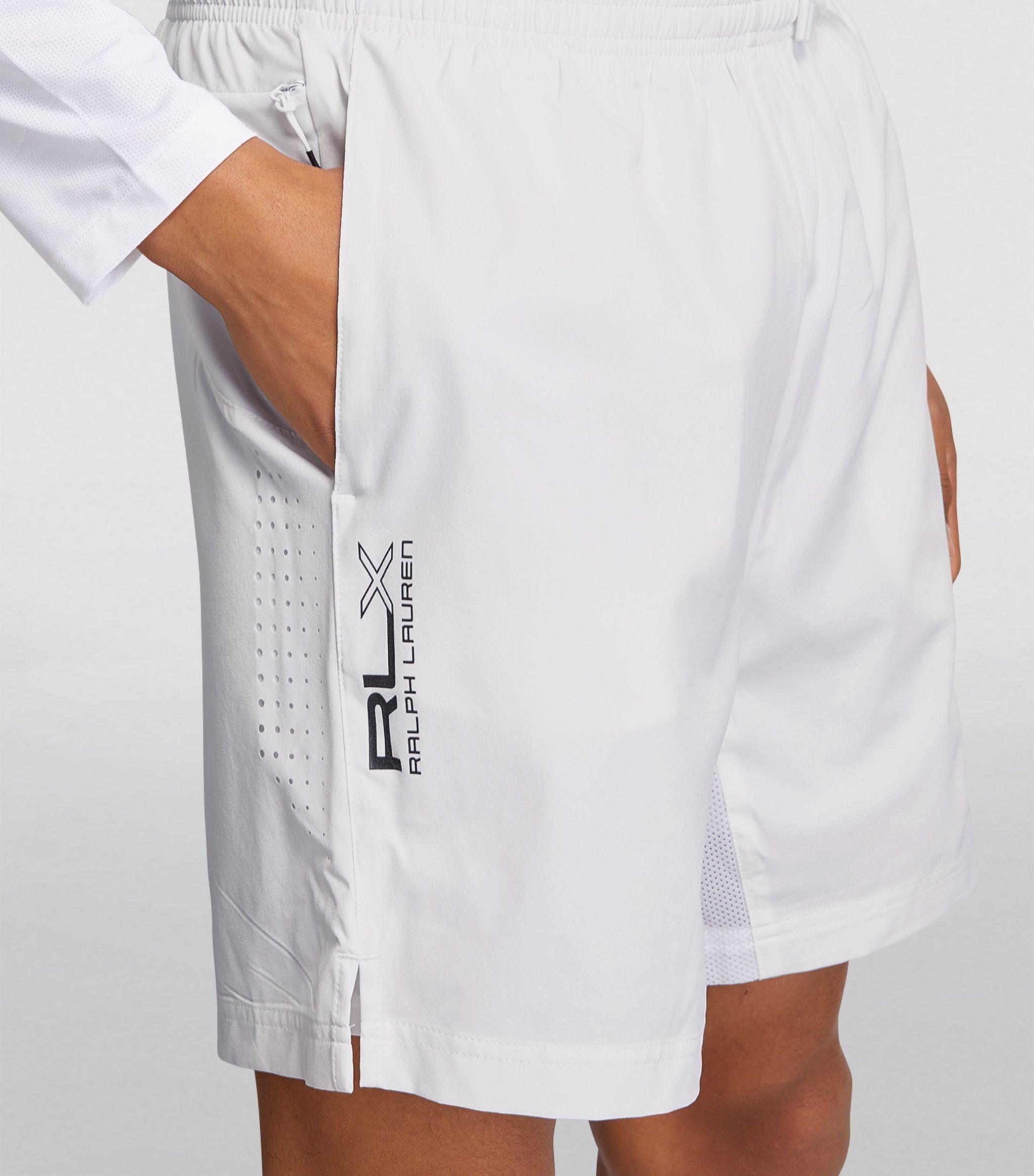 RLX Ralph Lauren Compression-lined Shorts in White for Men | Lyst