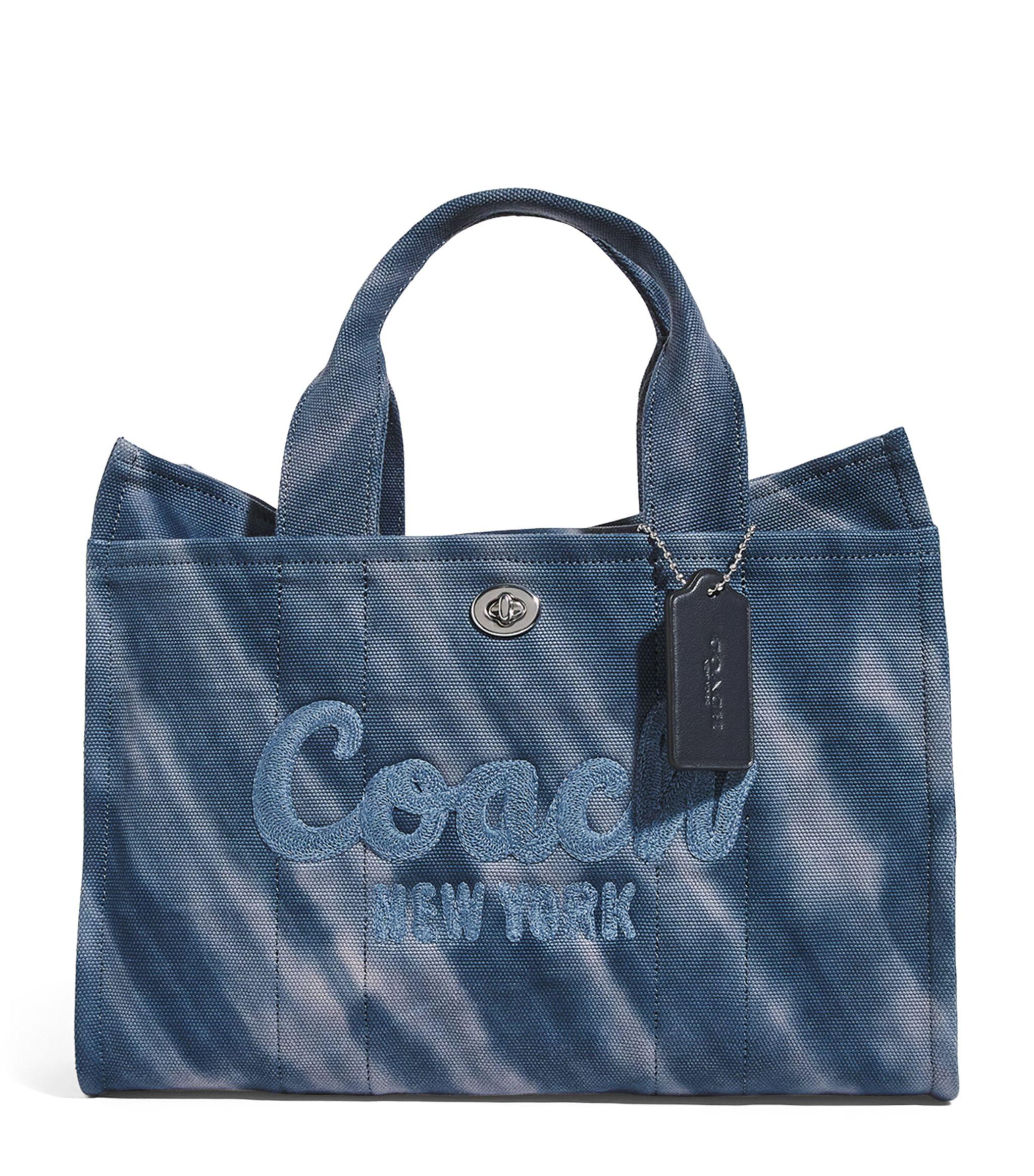 COACH Tie Dye Cargo Tote Bag in Blue Lyst