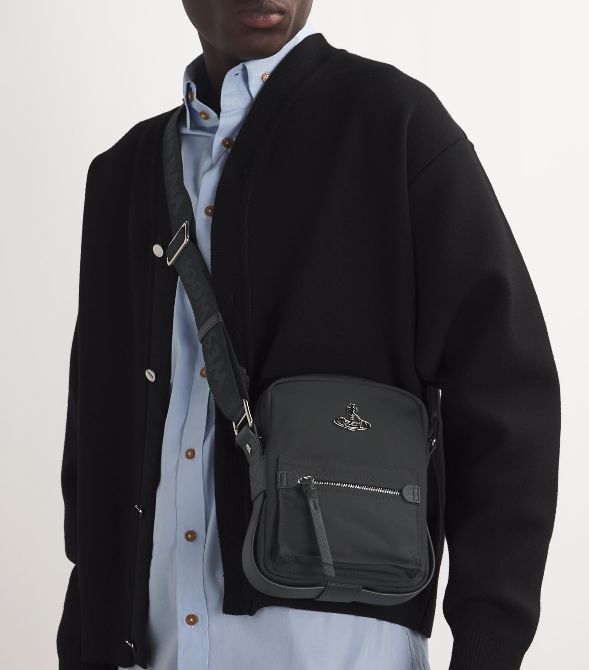 ショルダーバッグ Vivienne Westwood JACKSON CROSSBODY SATCHEL Vivienne Westwood Jackson Crossbody Bag in Black for Men | Lyst