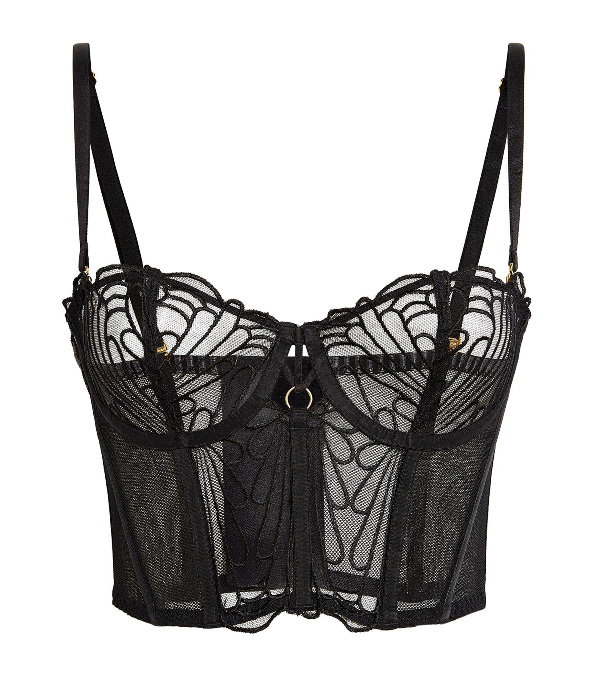 Aubade L'indomptable Bustier in Black Lyst