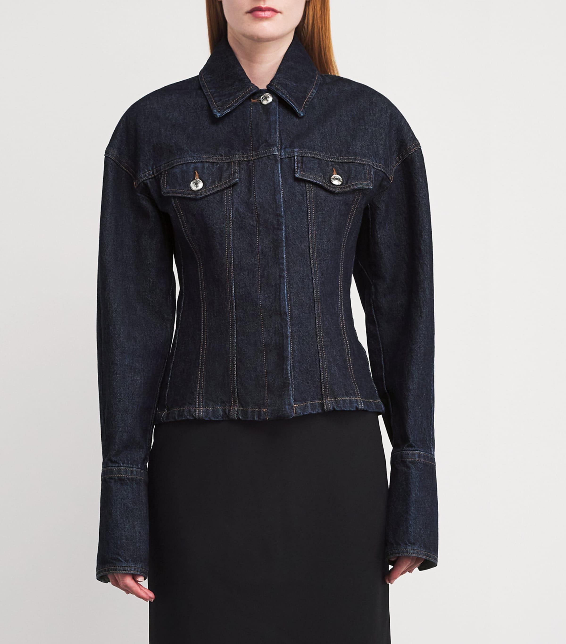 アウターその他 SPORTMAX 'Gange' jacket Blue Sportmax Gange Jacket | Blue | FARFETCH TW