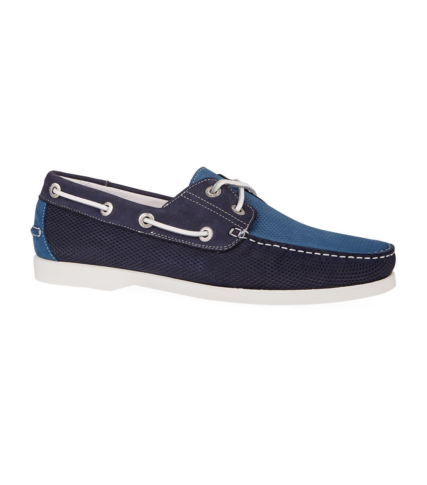 Paul & Shark Suede Driving Shoes in Blue for Men | Lyst Canada