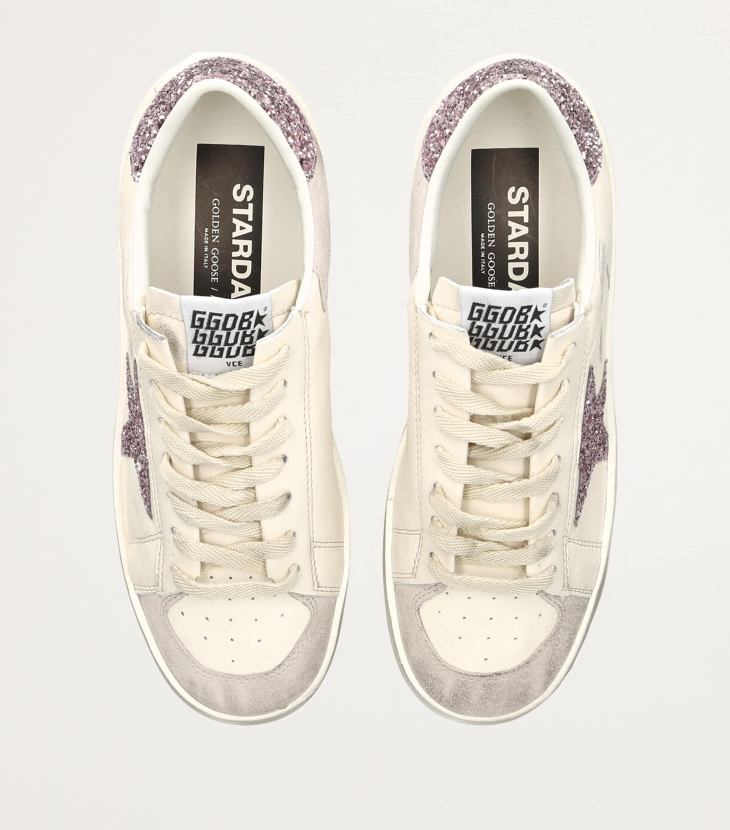 Stardan Ggdb World All White Leather Golden Goose Stardan Bianche