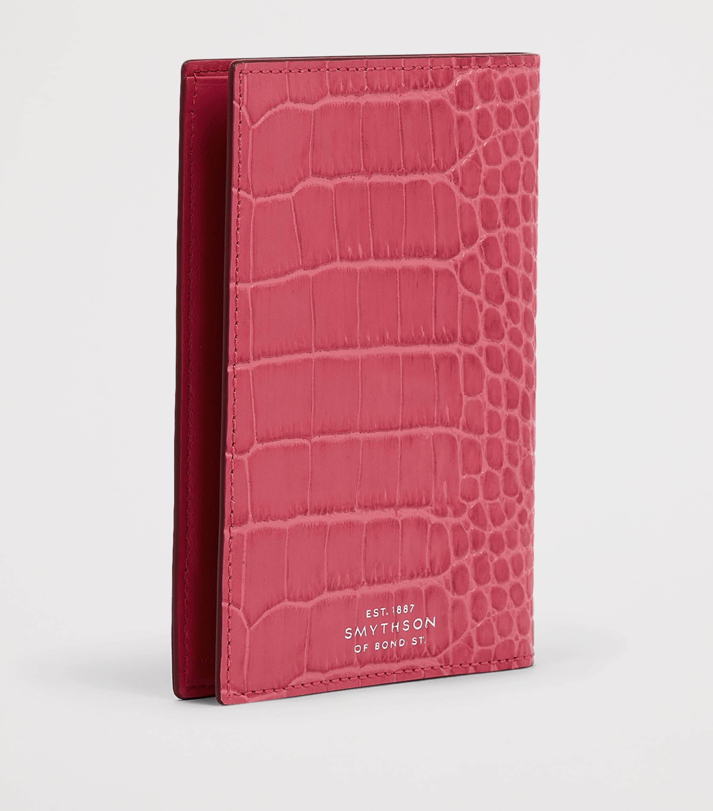 SMYTHSON of BOND STREET PANAMA MULTI ZIP CURRENCY CASE
