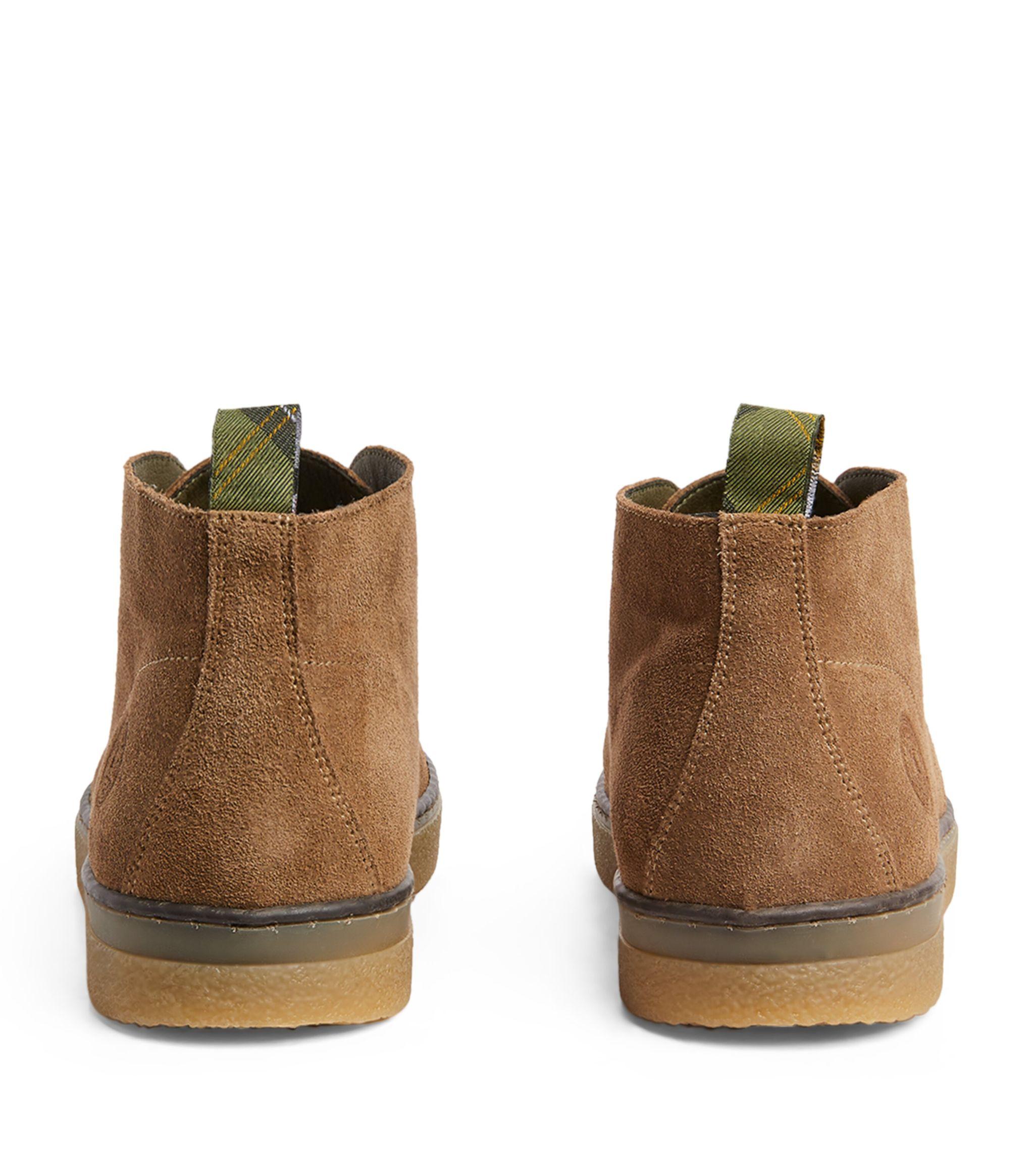 Barbour suede chukka boots hotsell