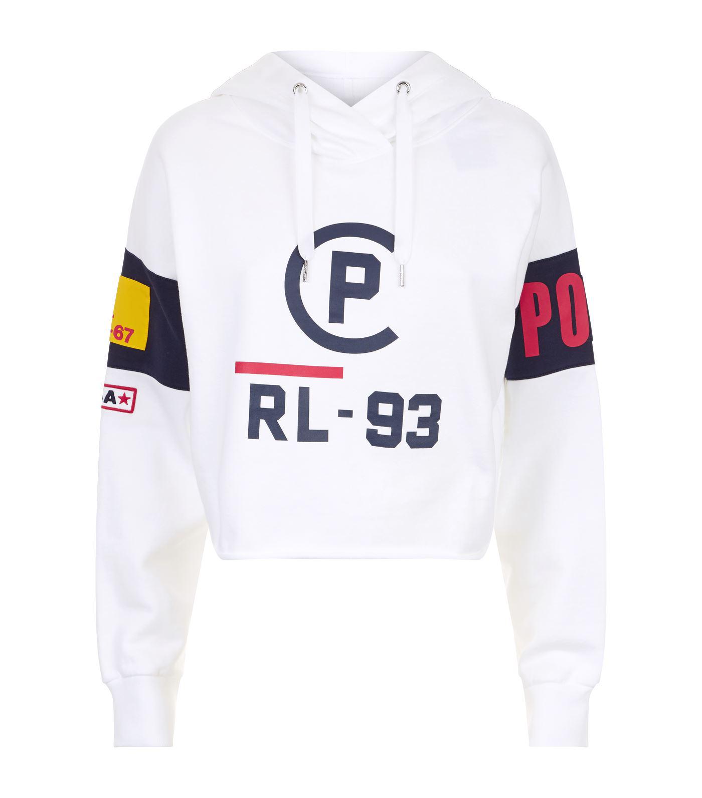 ralph lauren cropped hoodie