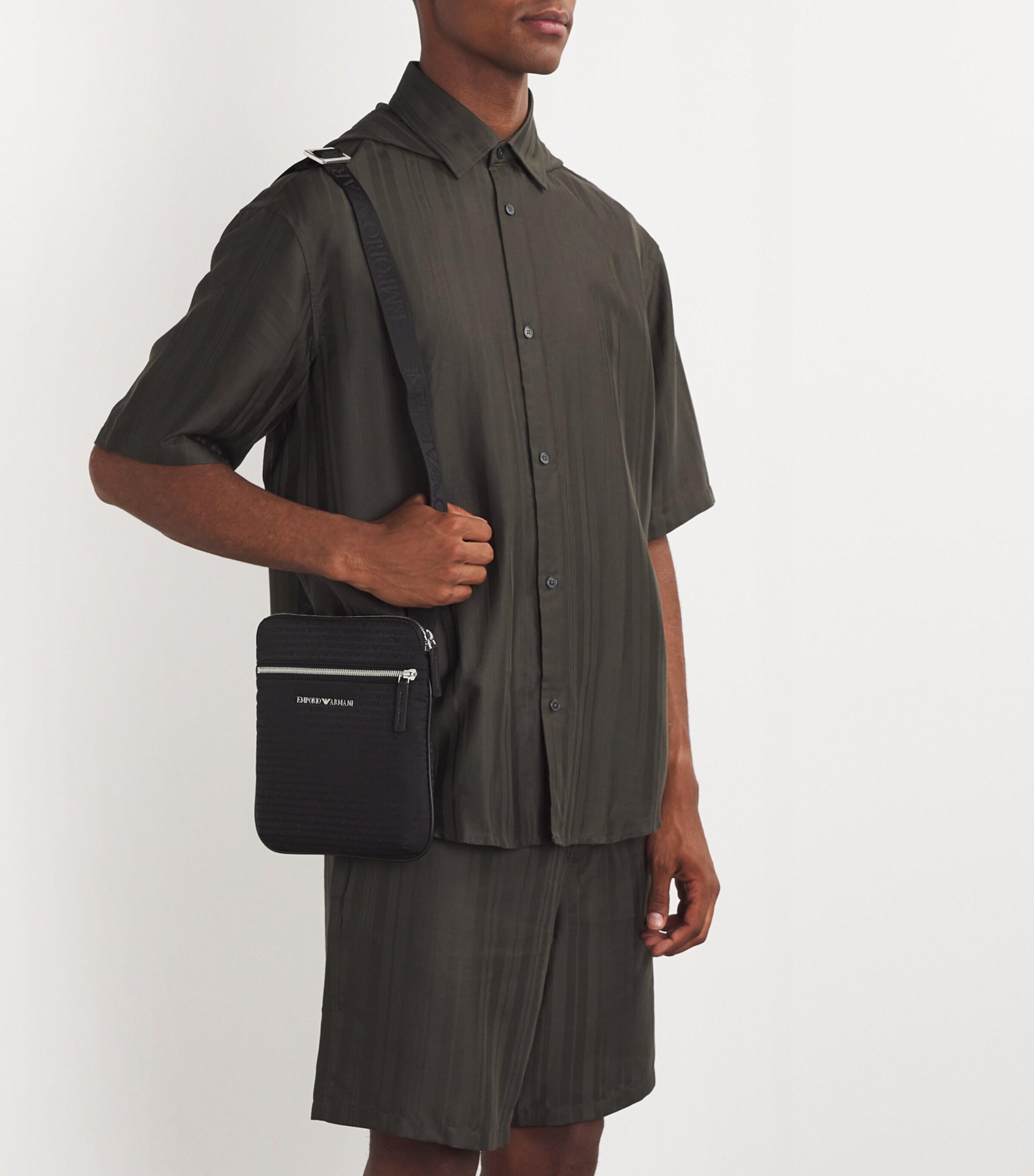 Emporio armani cross body bag mens new arrivals