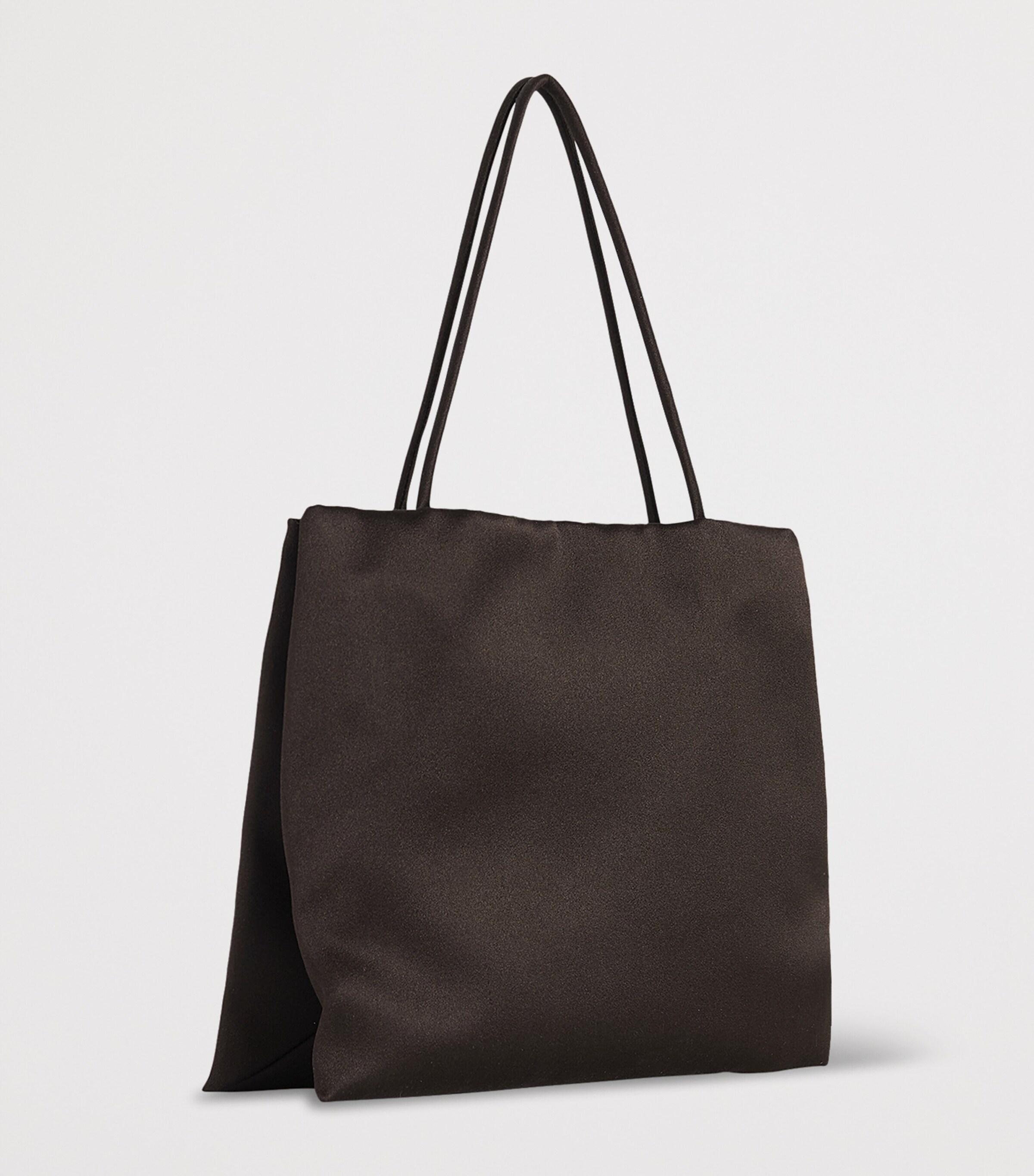 上質 ★ THE ROW Cecily black satin tote bag The Row | Cecily black satin tote bag | Savannahs