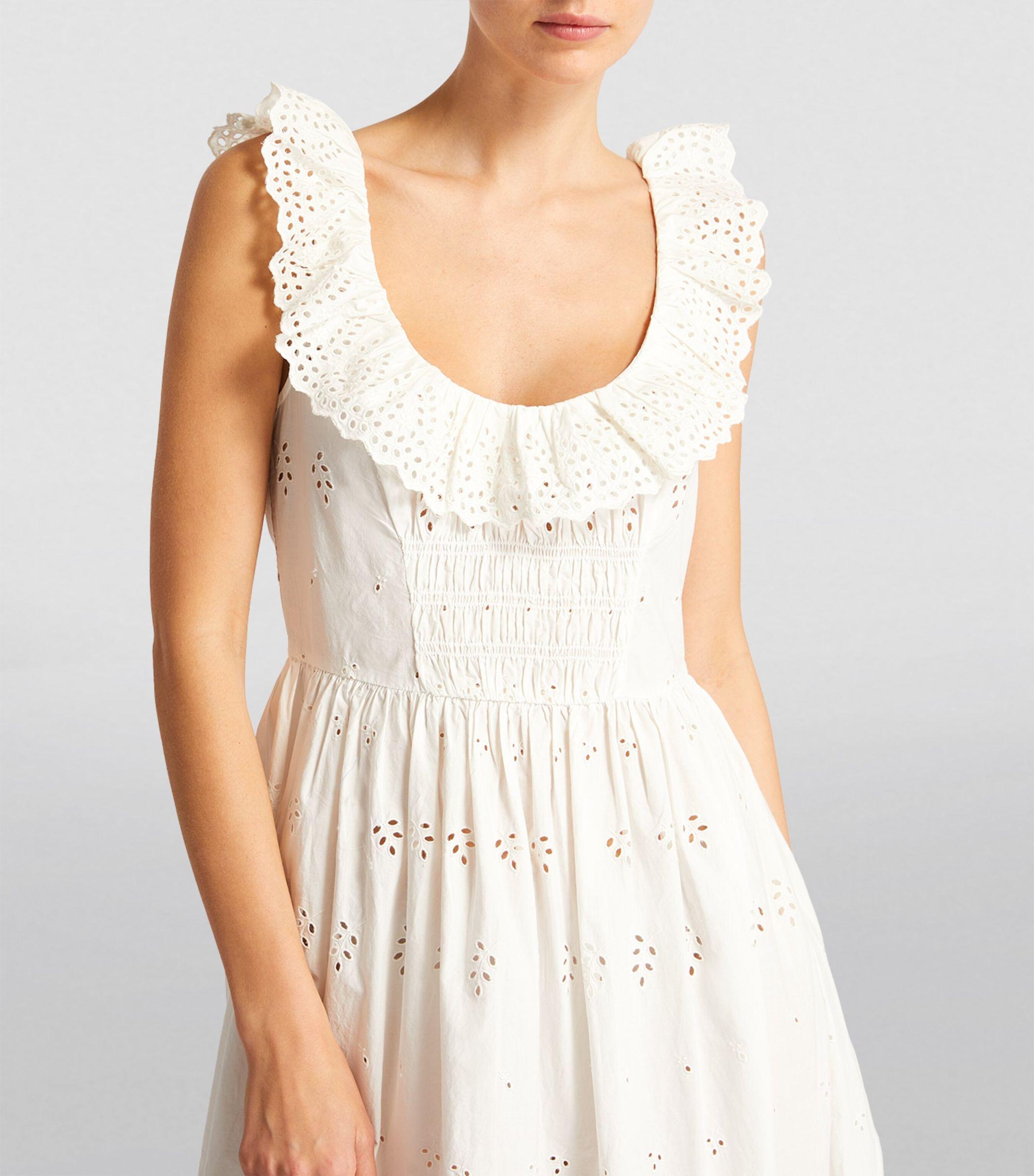 polka dot black and white dress Delamere Mini Dress Black | White | Black | White | Womens