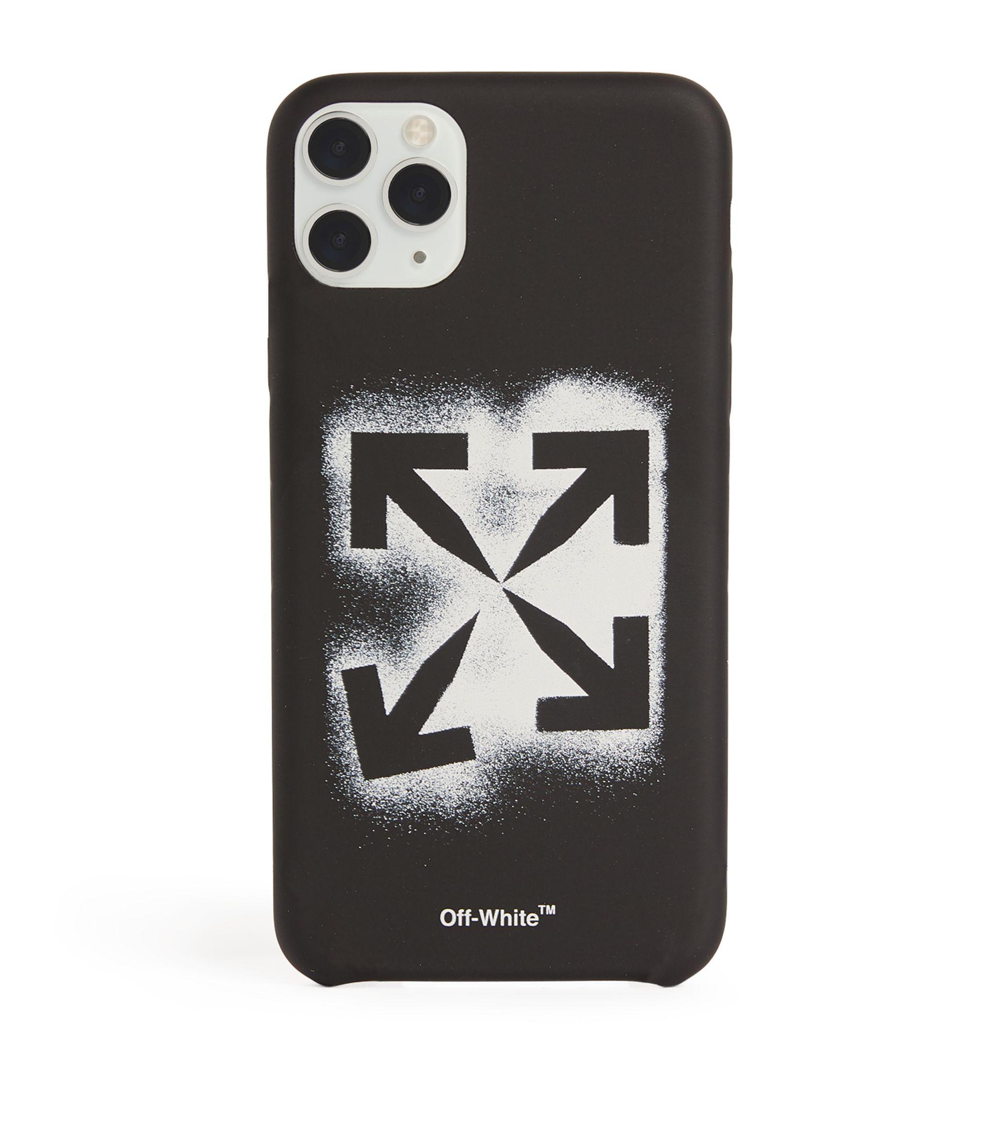 Off-White c/o Virgil Abloh Stencil Arrows Iphone 11 Pro Max Case in Black for Men - Lyst
