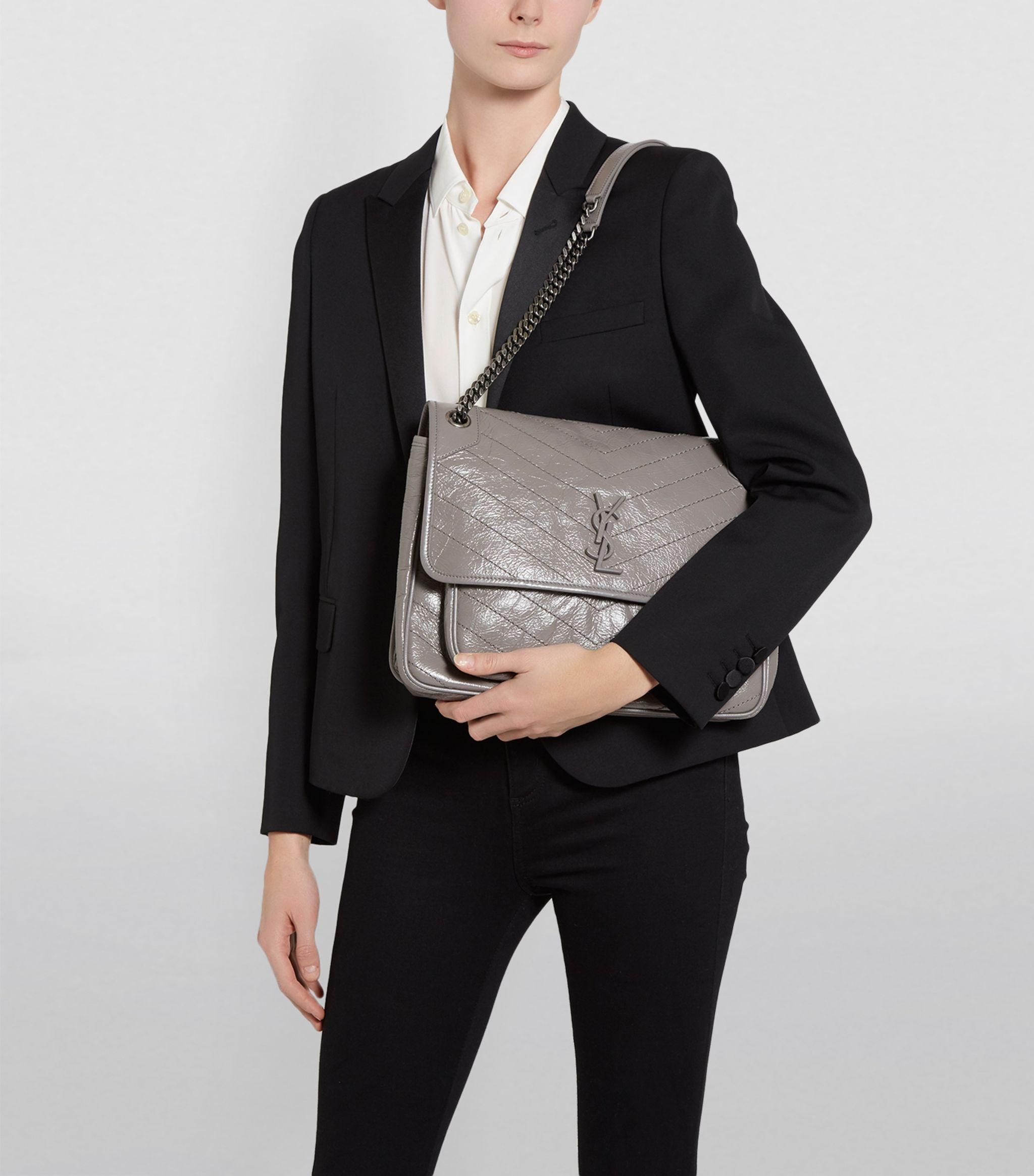 ysl niki medium grey