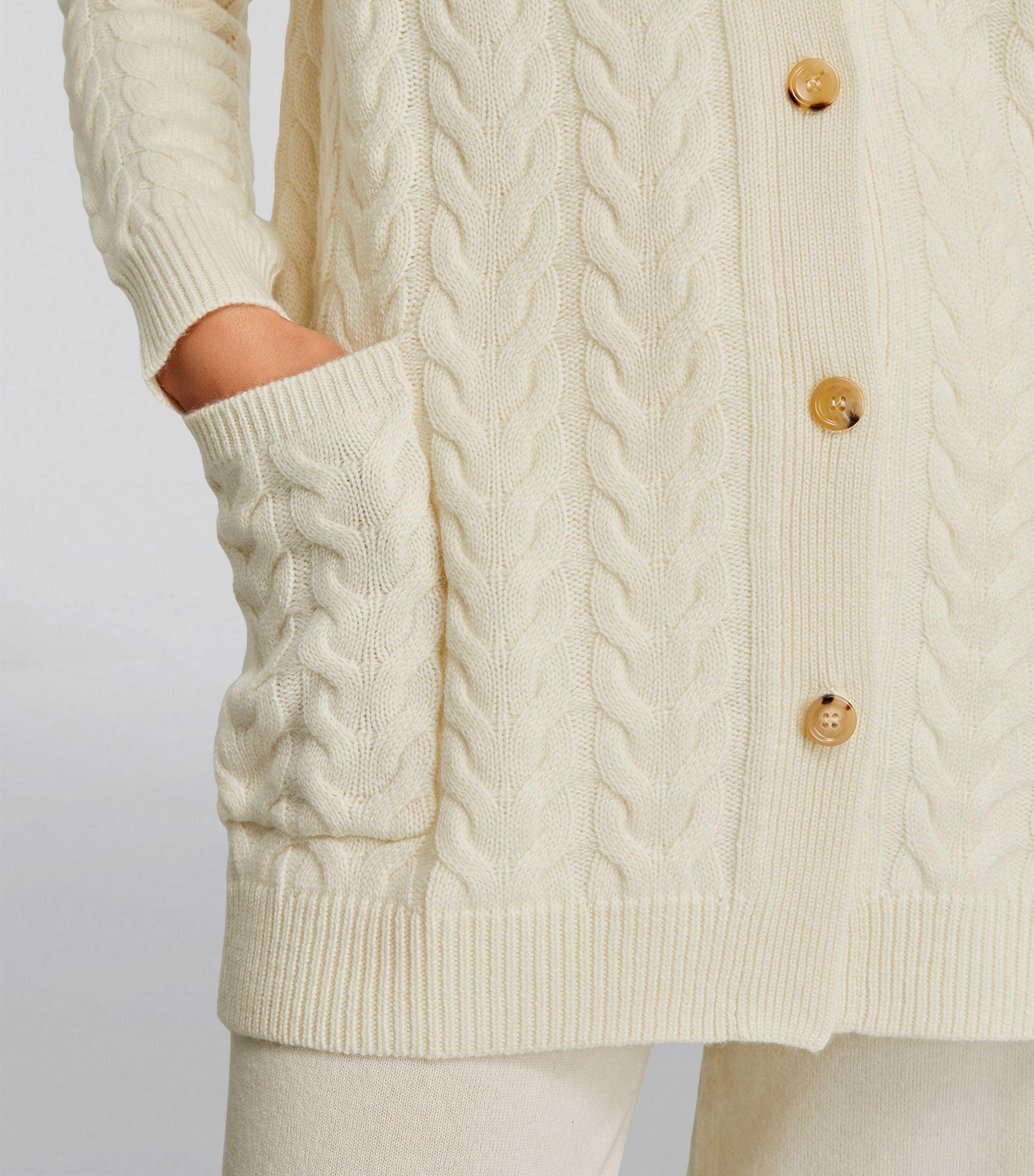 Odessa Cable Knit Cashmere Sweater