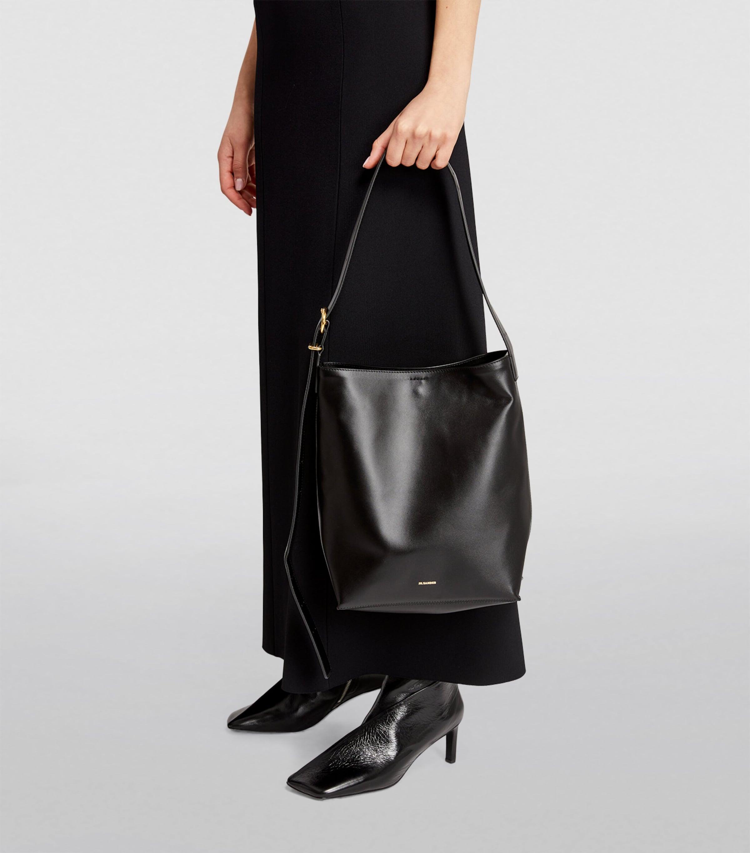 Jil sander leather tote sale