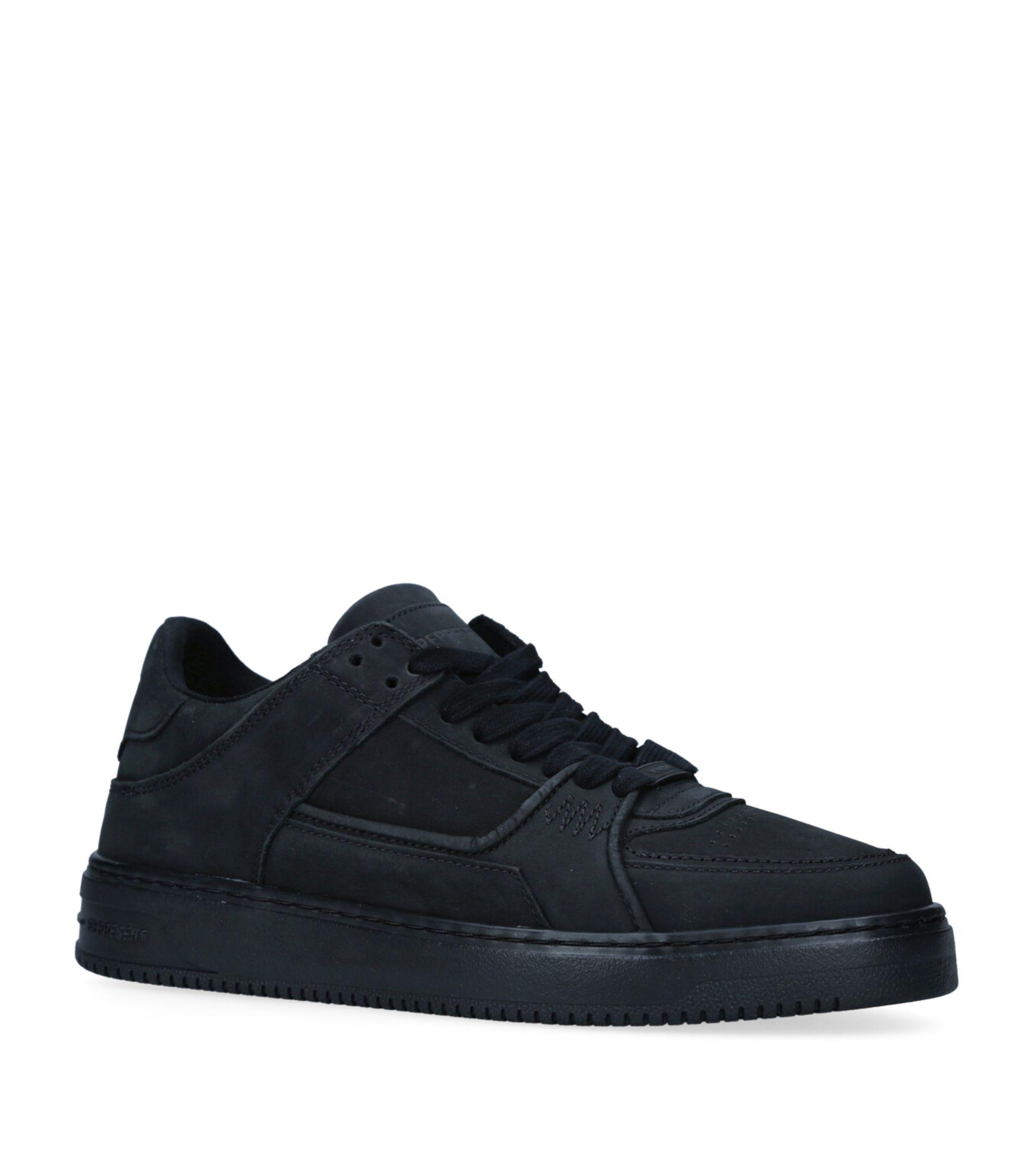 Represent Leather Apex Low-top Sneakers in Blue for Men | Lyst