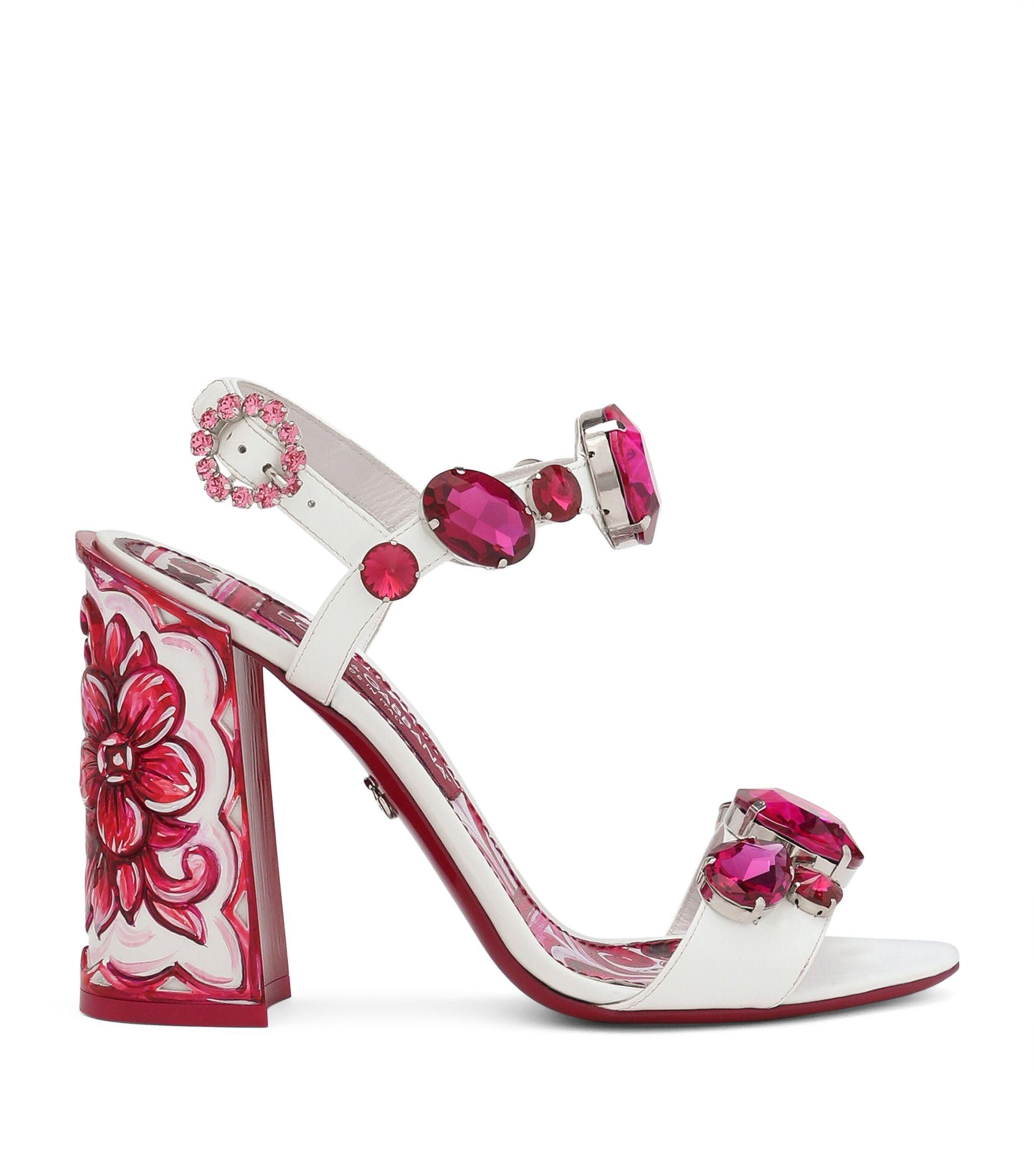 Dolce and gabbana jeweled heels 2025
