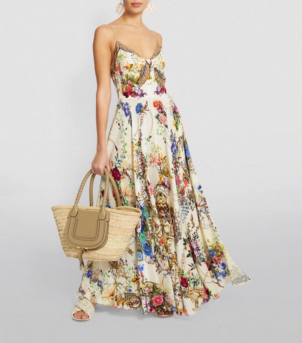 Camilla By The Meadow Maxi Dress in White