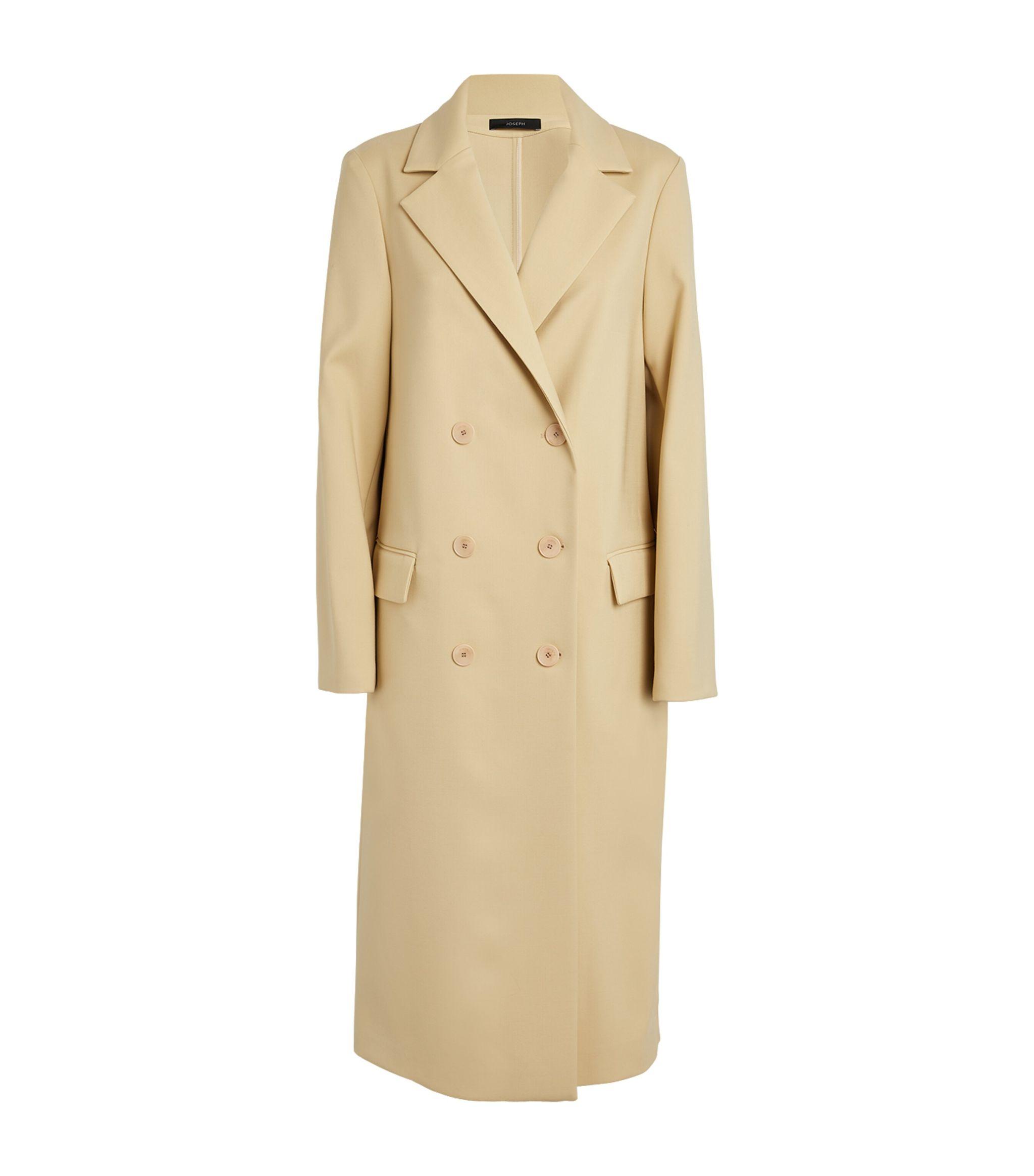 Cacheux camel hair and silk coat
