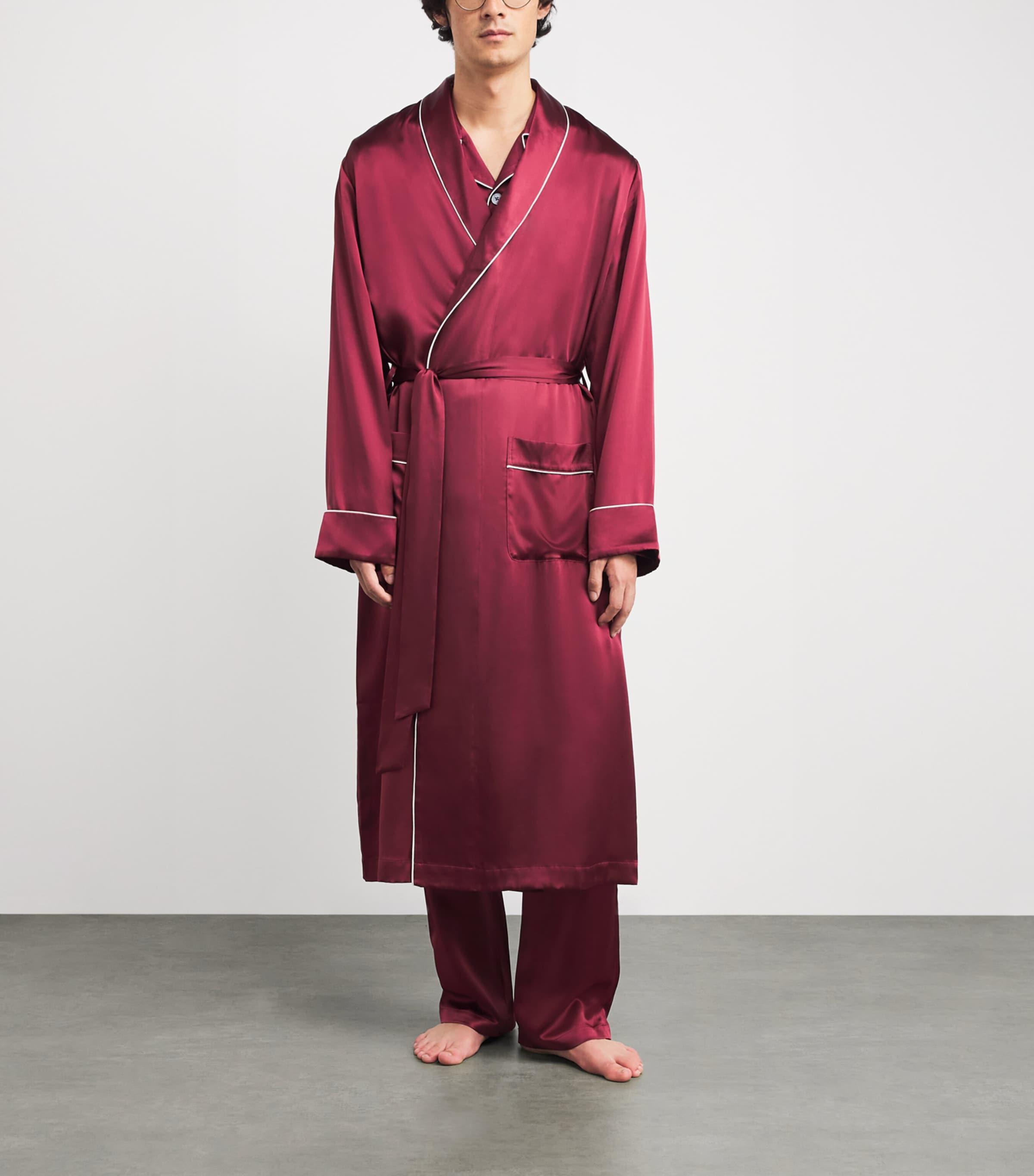Red Dressing Gowns and bathrobes for Men