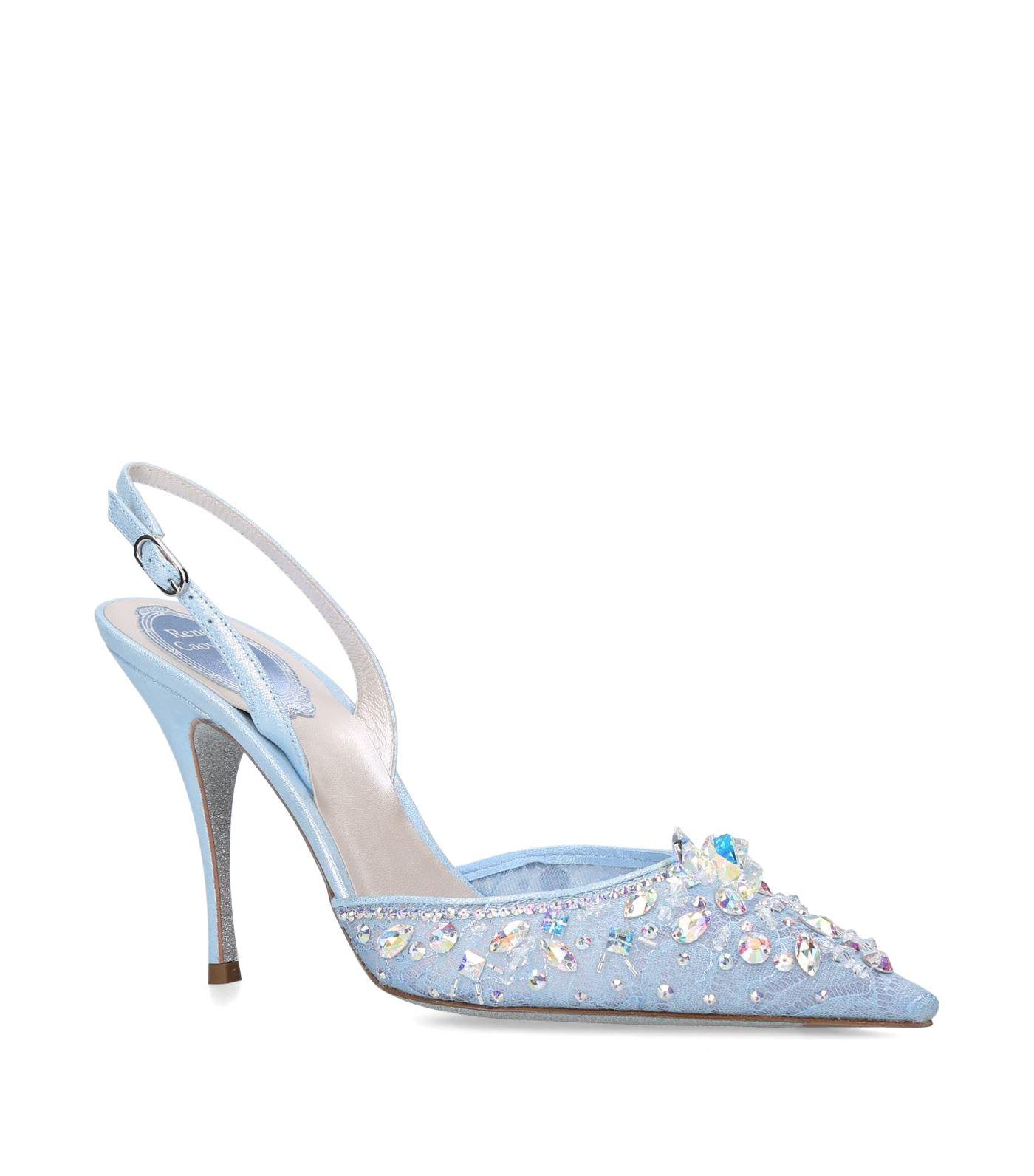 Rene Caovilla Leather Cinderella 