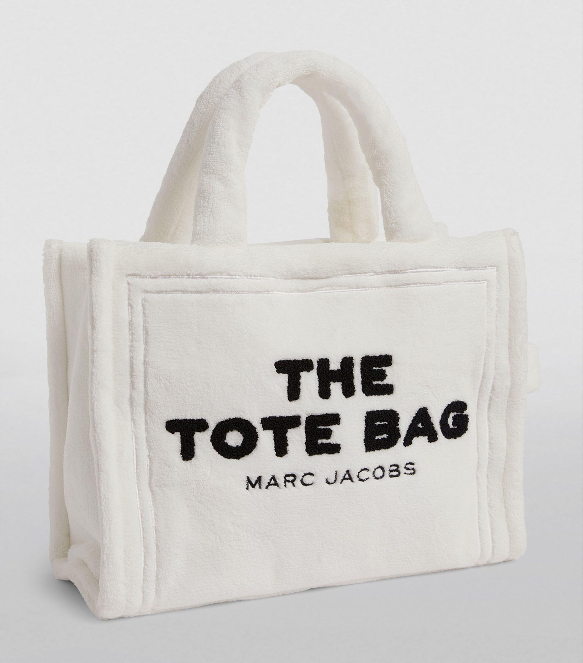 Marc Jacobs The The Small Terry Tote Bag in White | Lyst Canada