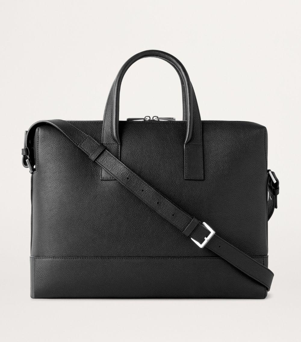 Mulberry Small Leather Farringdon Briefcase in Black for Men Lyst UK