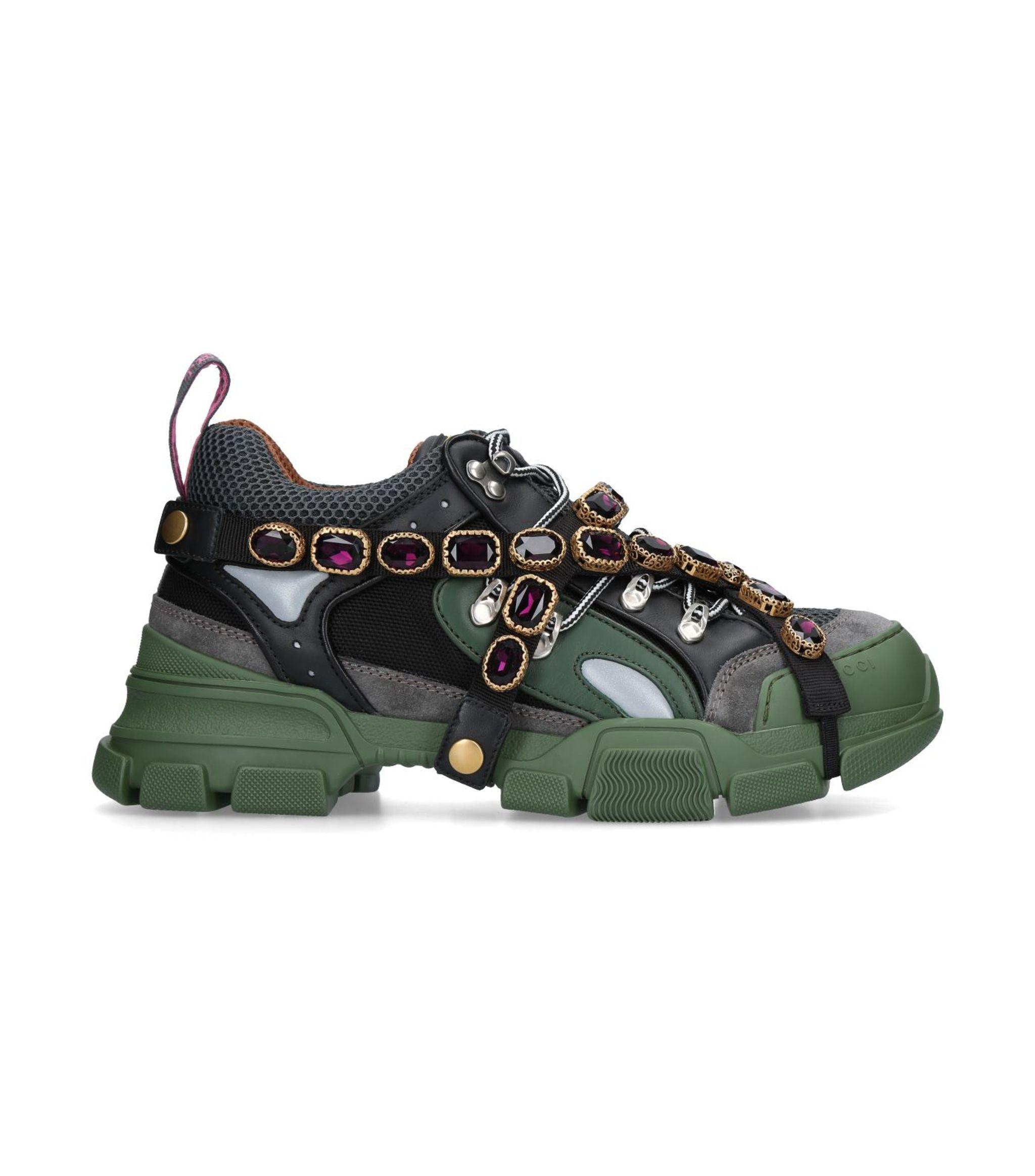 Gucci Flashtrek Sneakers in Black for Men | Lyst