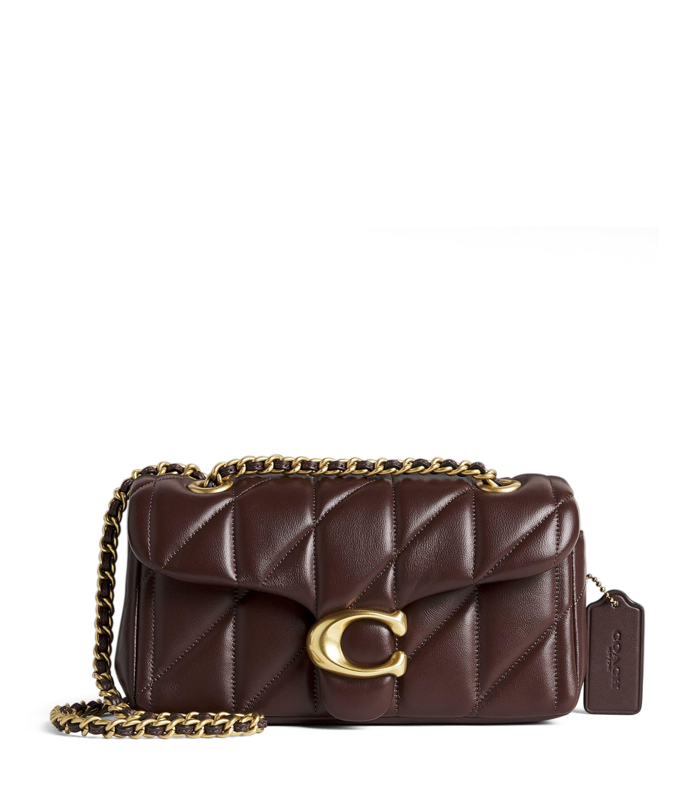 COACH Quilted Leather Tabby 20 Shoulder Bag in Brown | Lyst COACH Quilted Leather Tabby 20 Shoulder Bag in Brown | Lyst