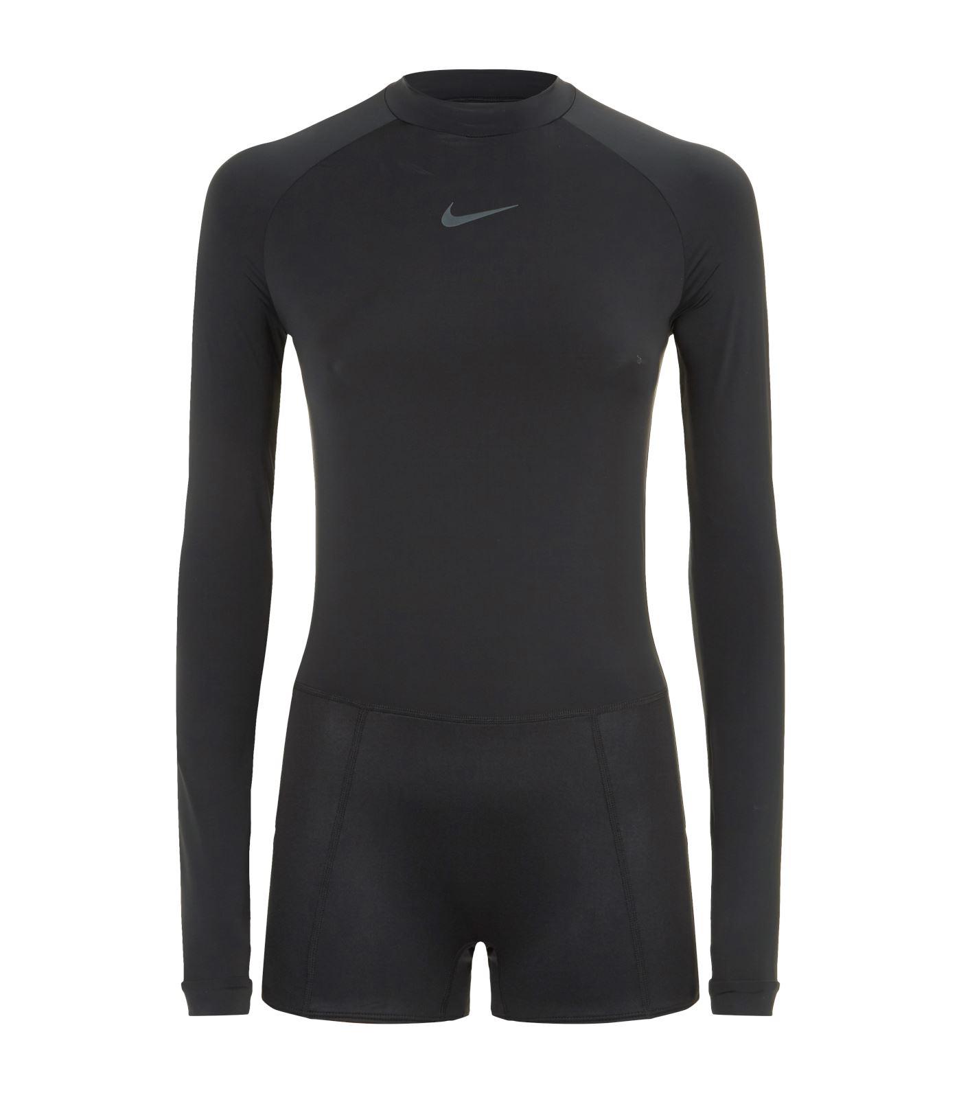 Nike Run Division Bodysuit in Black | Lyst