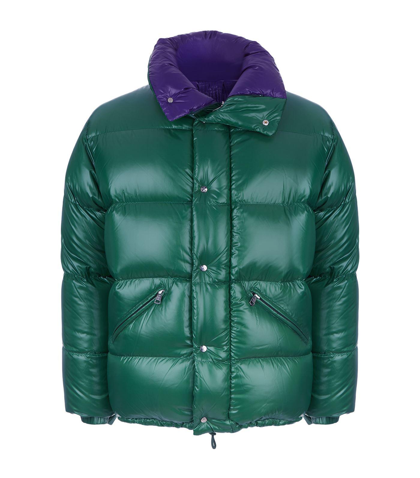Moncler Goose Dejan Puffer Jacket in Green for Men - Lyst