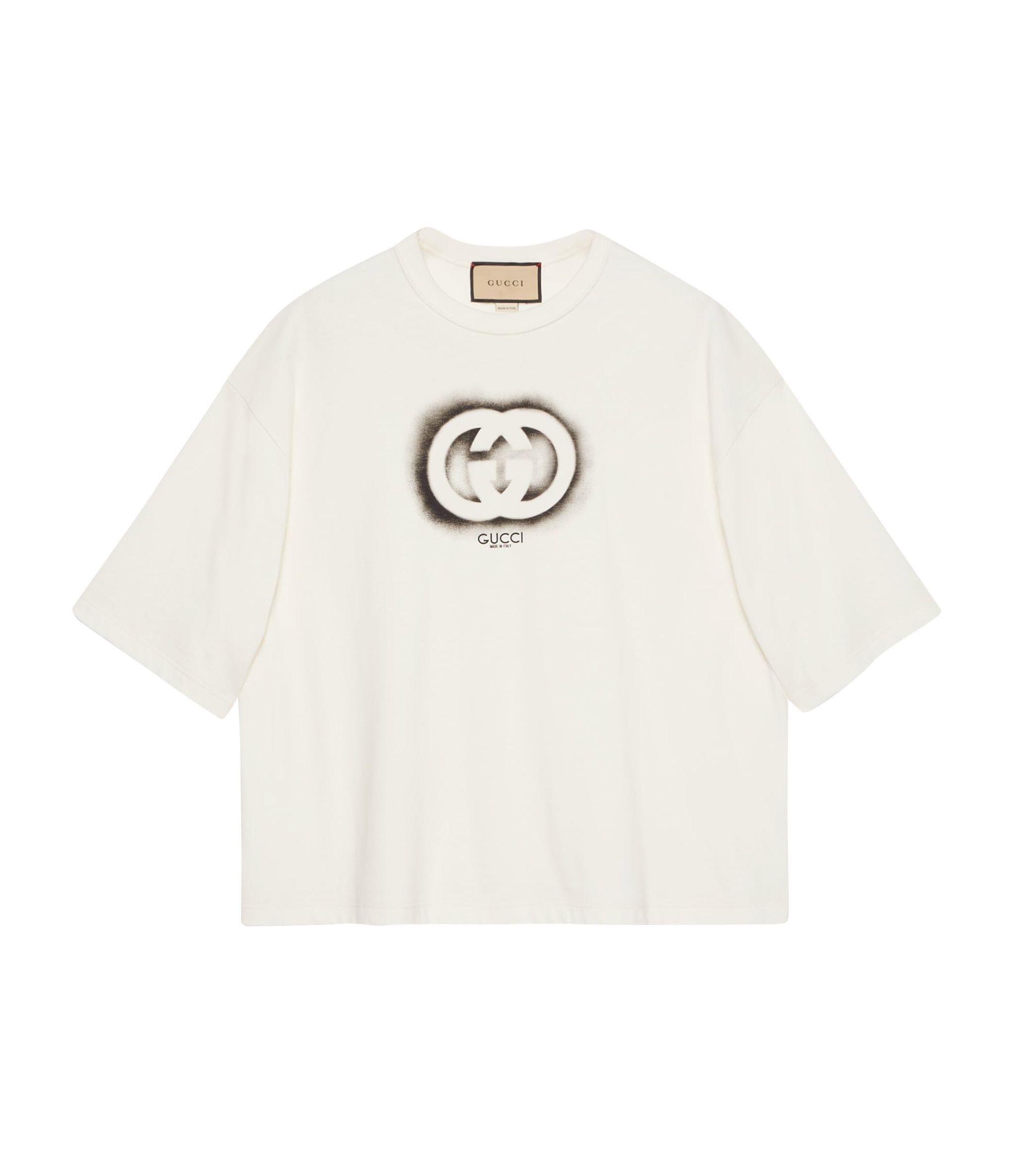 Gucci Oversize T-shirt With Interlocking G - Farfetch