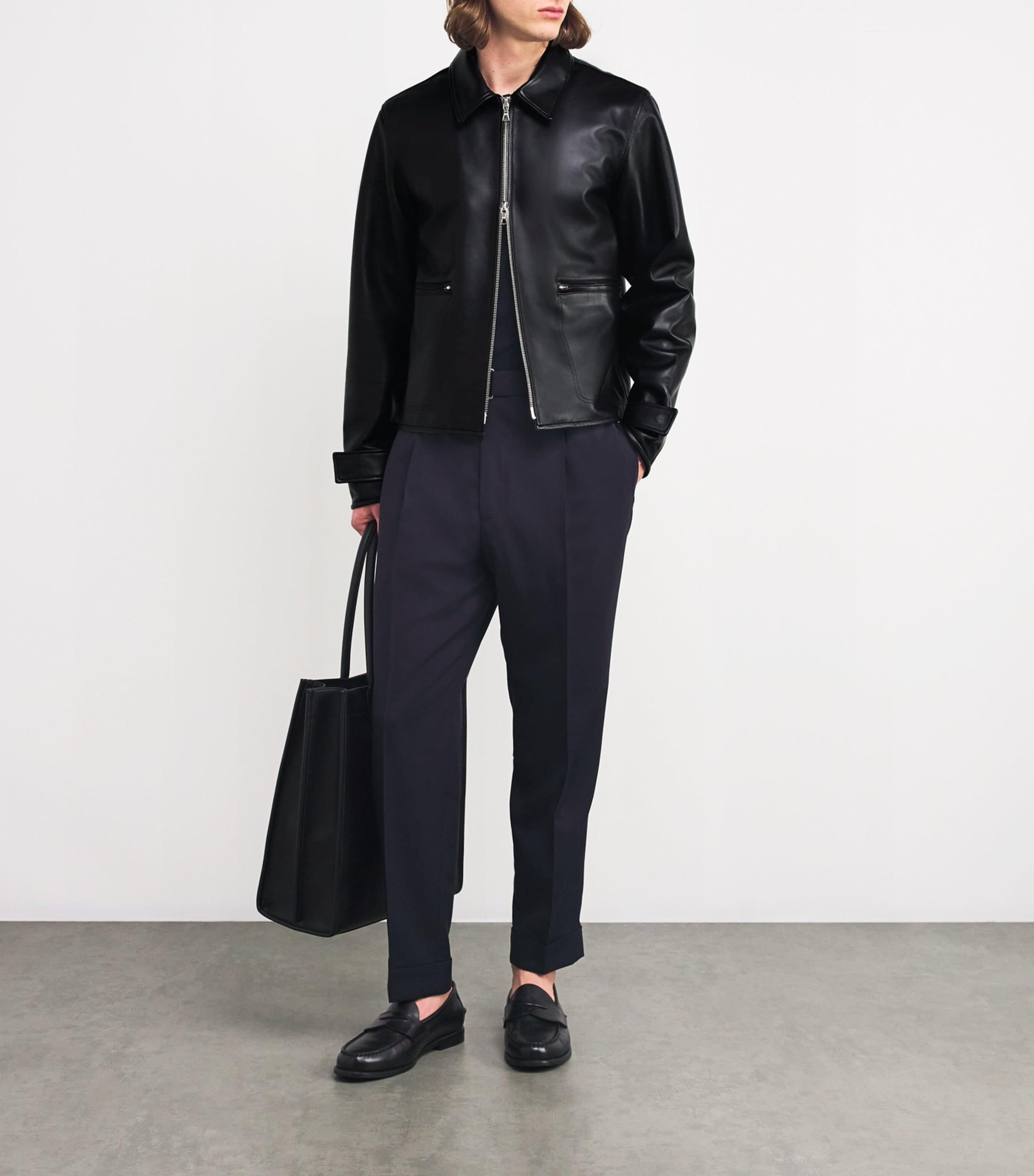 Officine Generale Leather jackets for Men | Online Sale up