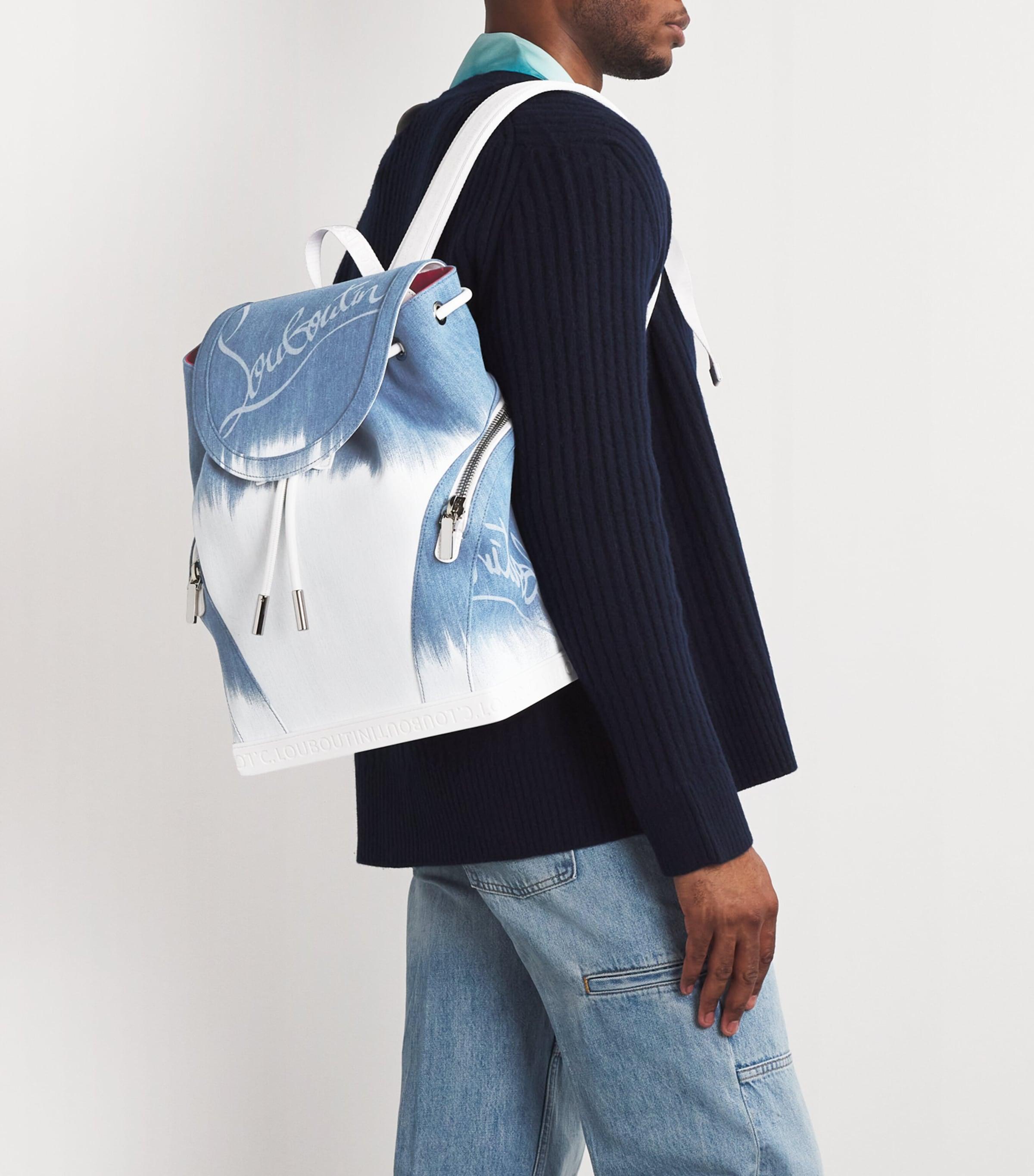 Christian Louboutin Explorafunk Small Backpack Navy Christian Louboutin Explorafunk Backpack Bag Blue-US main image 2