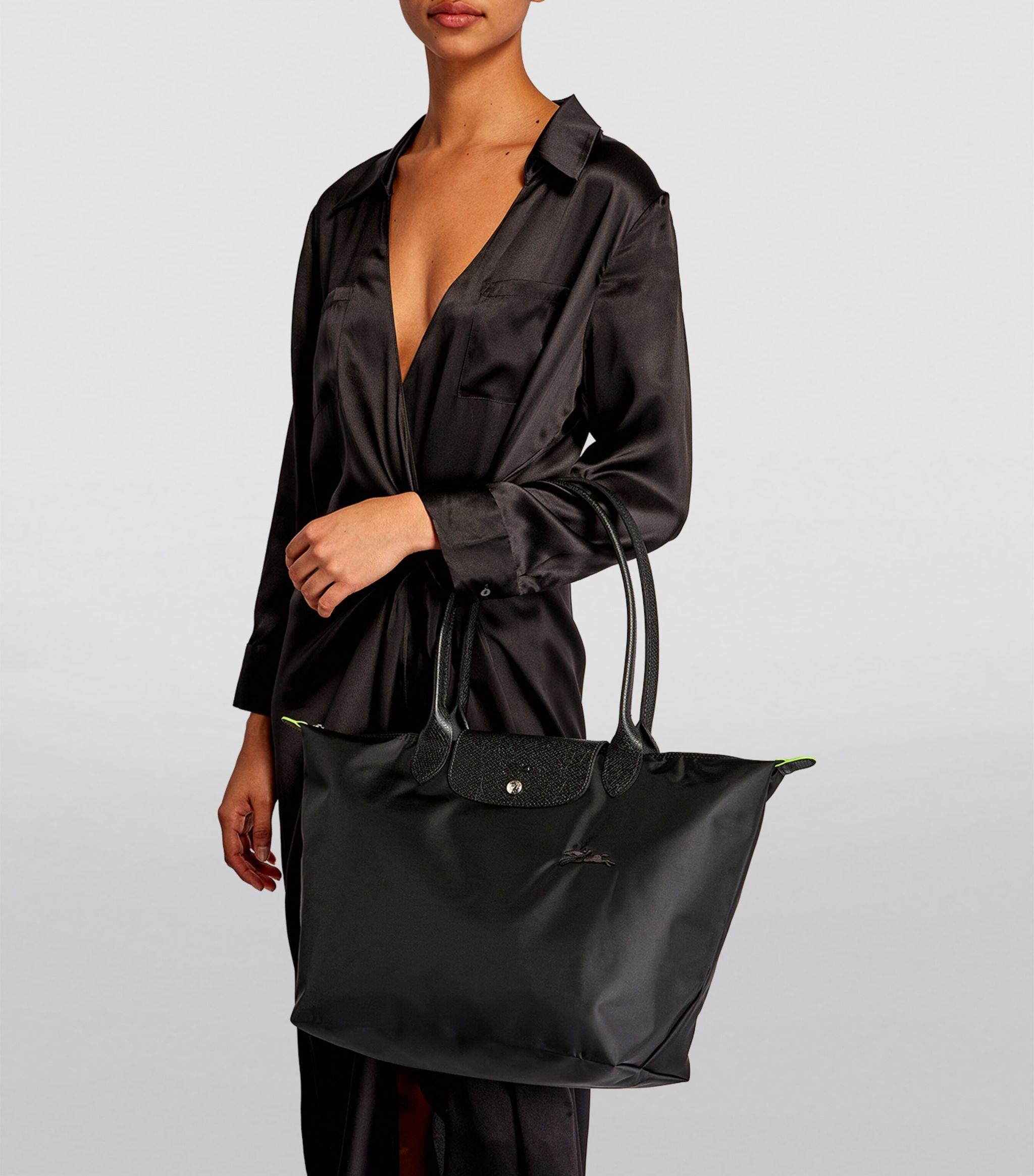 Pliage Neo Black Medium Longchamp Le Pliage Buy Longchamp Le