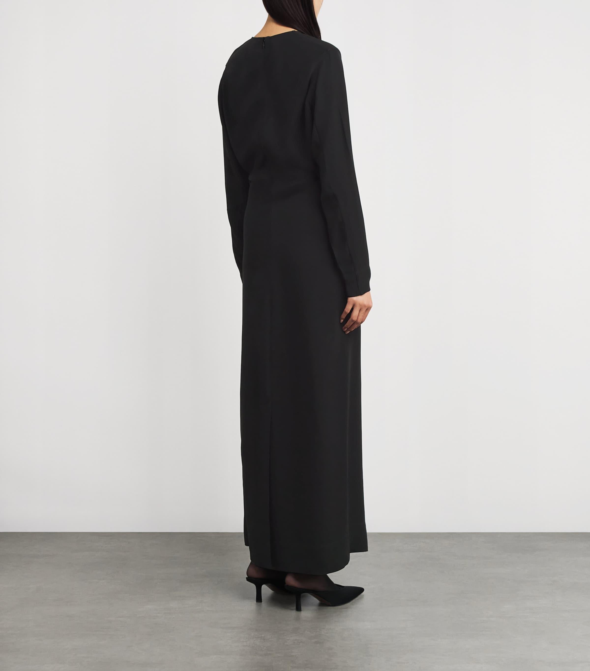 chinese dress ladies Long-Sleeve Slouch Waist Dress