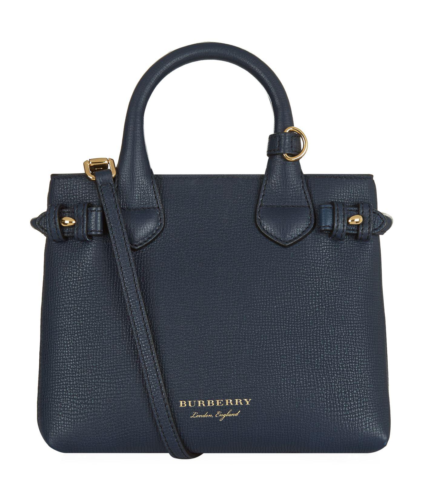 Burberry Baby Banner Tote Bag in Blue | Lyst