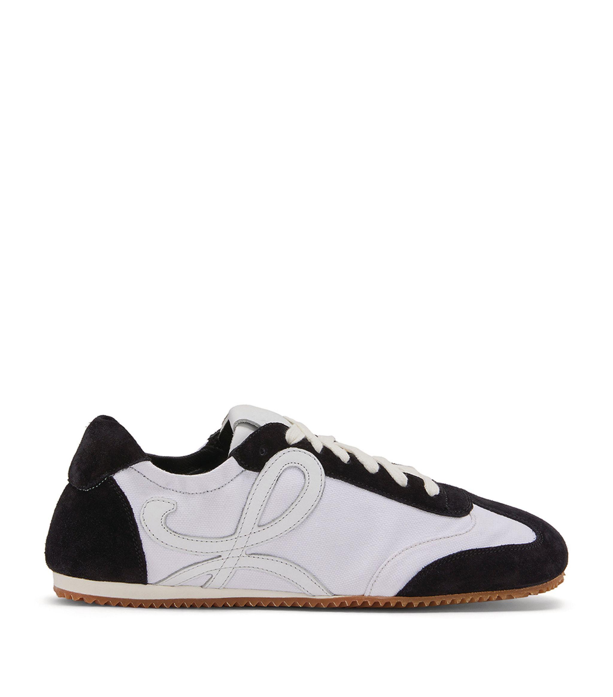Loewe Leather Ballet Runner Sneakers in White - Lyst