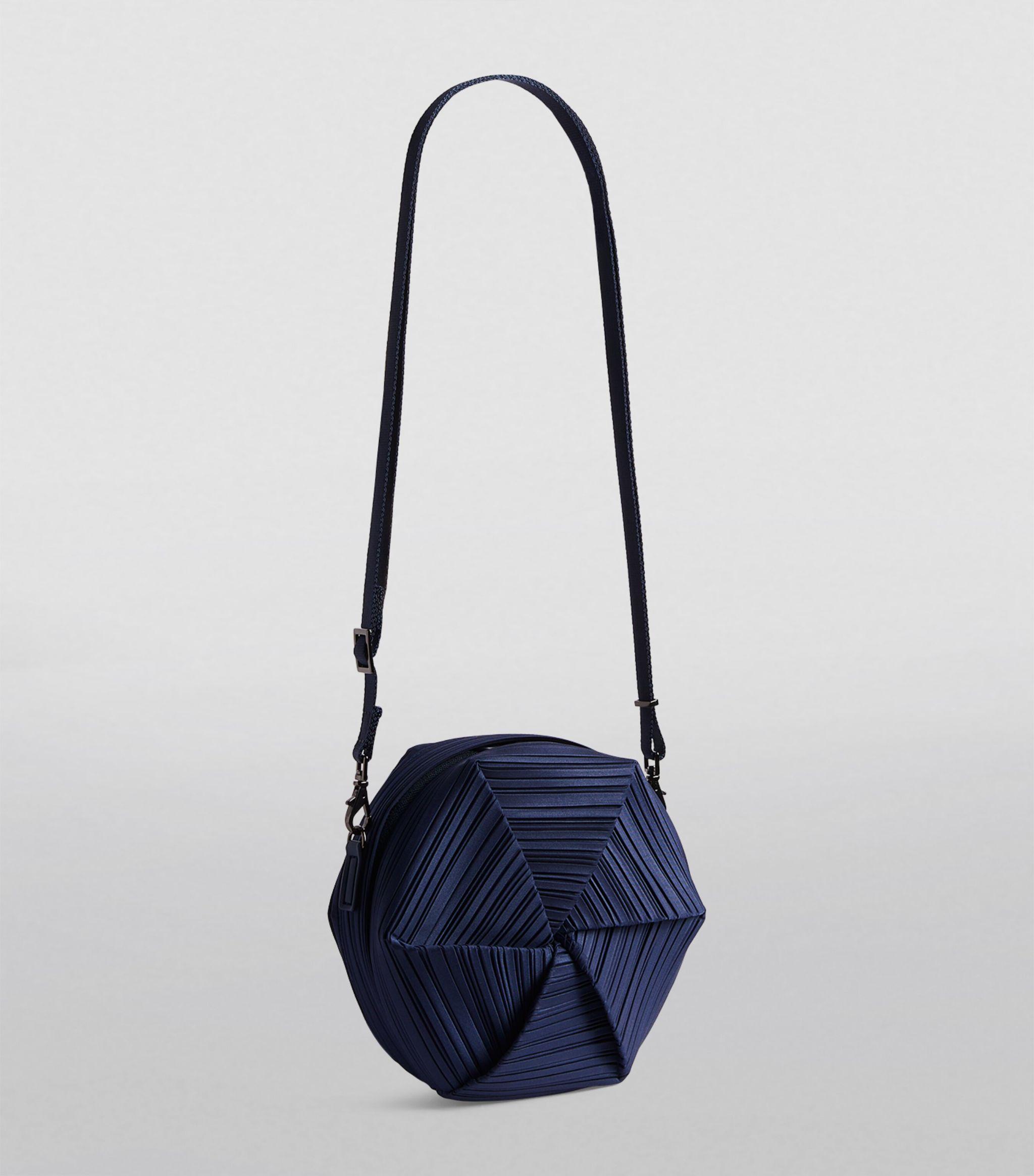Pleats Please Issey Miyake Frozen Flower Cross-body Bag in Pleats Please Issey Miyake Frozen Flower Cross-body Bag in