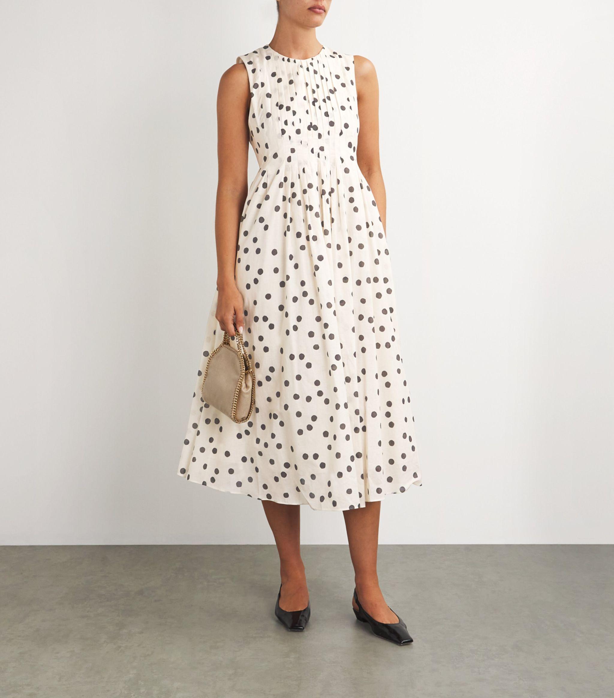【送料&関税込】Max Mara Studio tactical Dress In Polka Dot MaxMara Studio Black White Dot Dress 55 73944062 | eBay