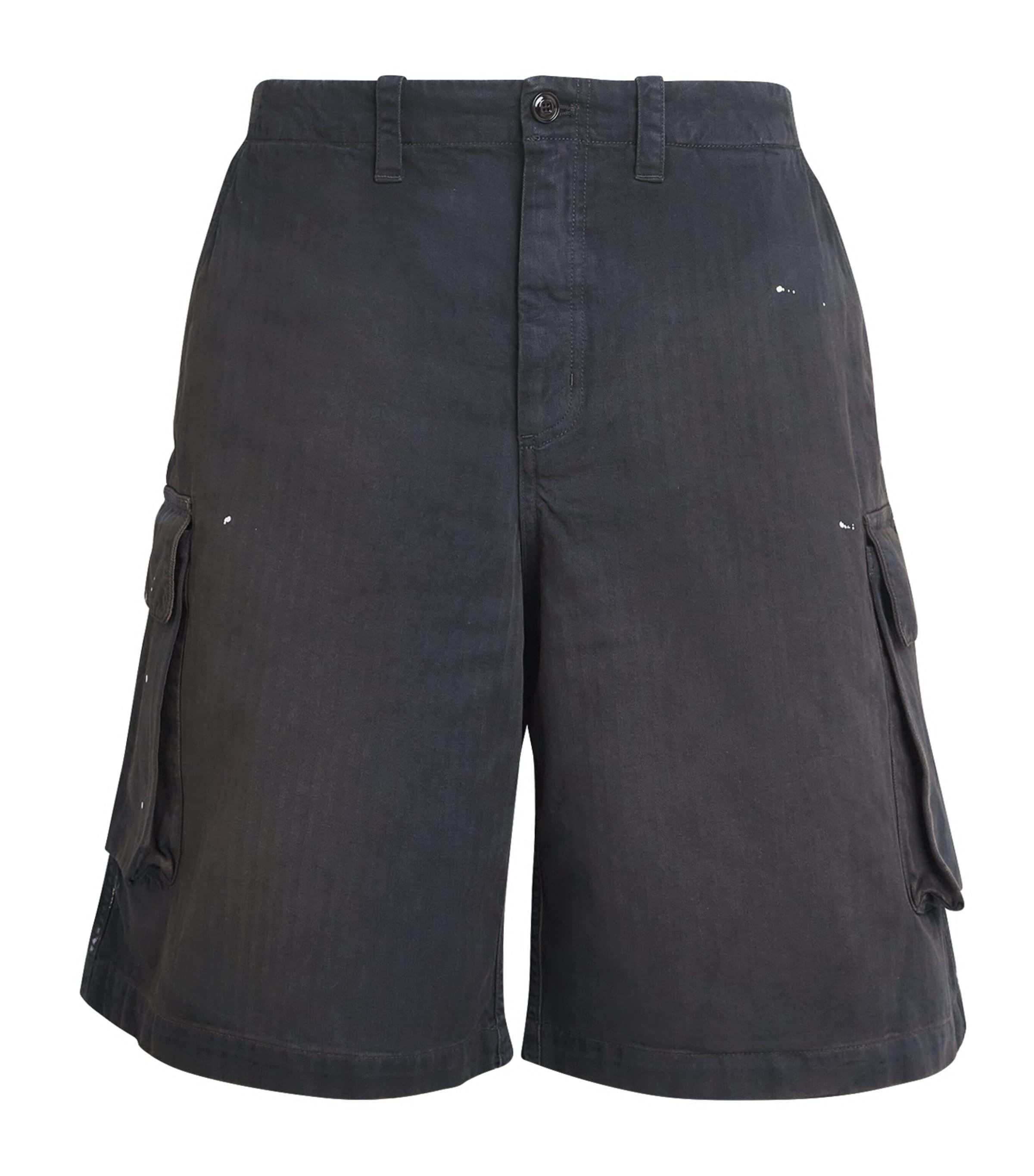 Our Legacy Cotton Mount Cargo Shorts in Gray for Men | Lyst