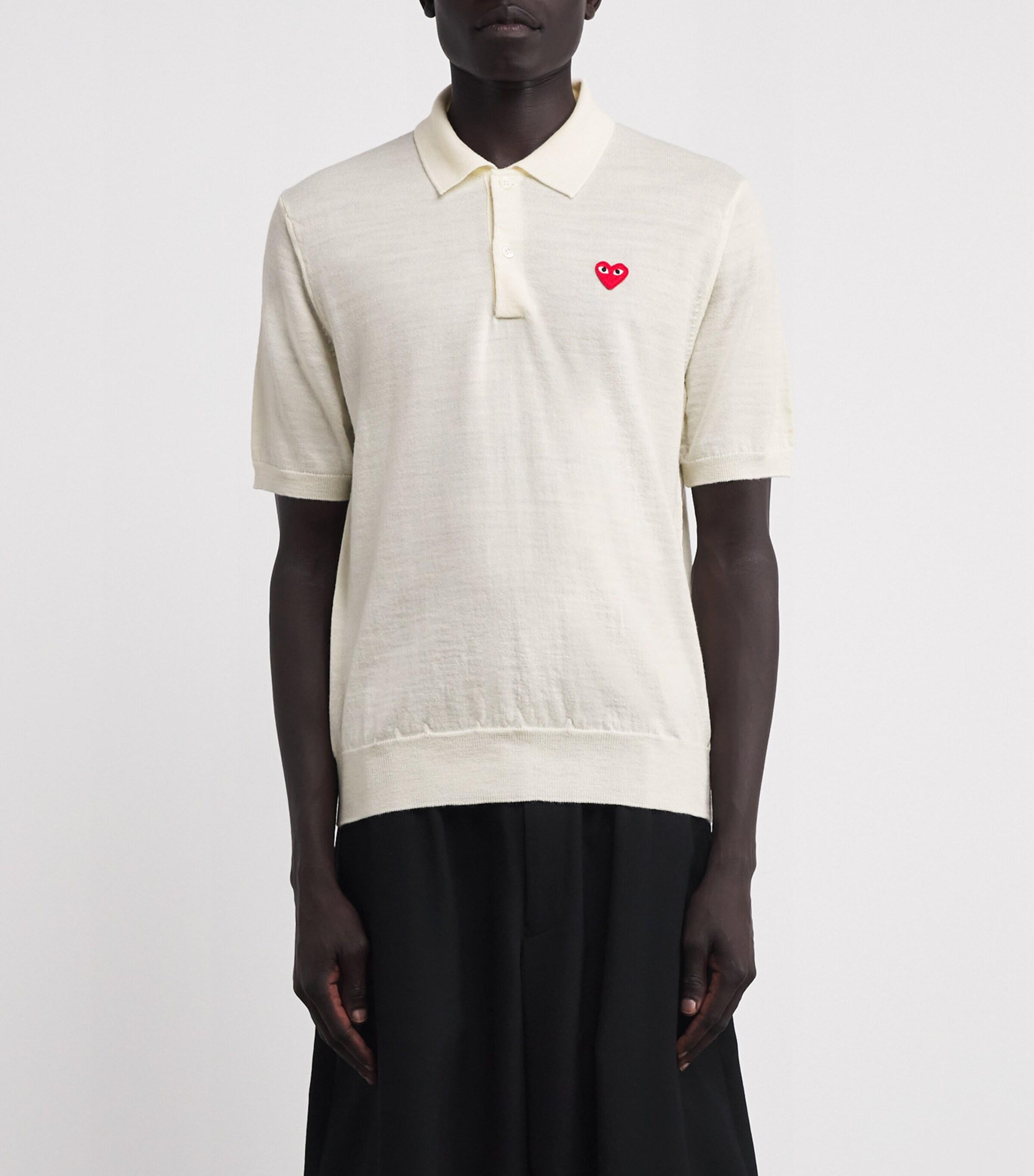 ポロシャツ COMME DES GARCONS Men Polo Shirts FOT502S25 3 WHITE COMME DES GARÇONS SHIRT: Polo shirt men - White | Comme Des