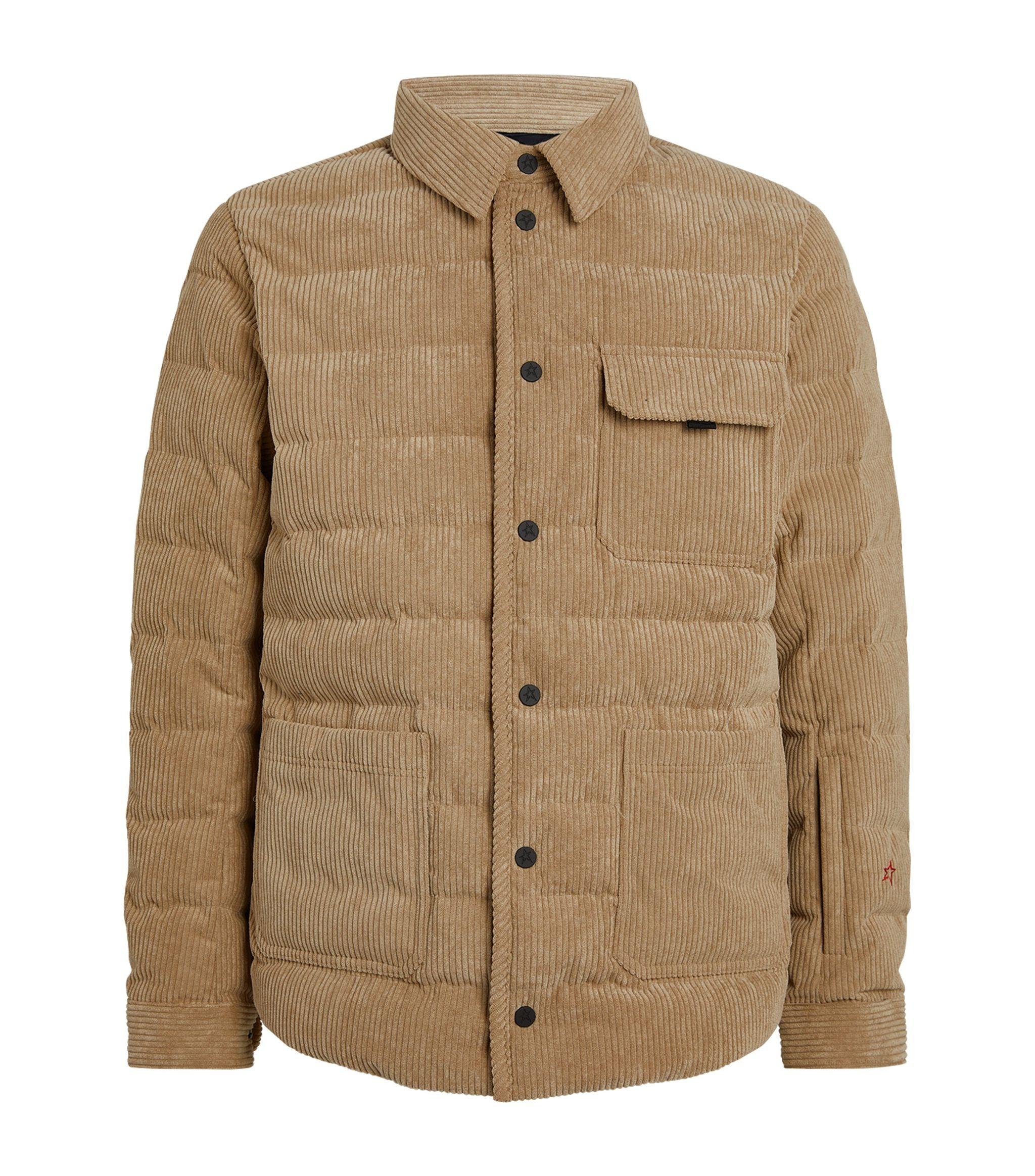 Perfect Moment Corduroy Quilted Jacket in Natural for Men | Lyst