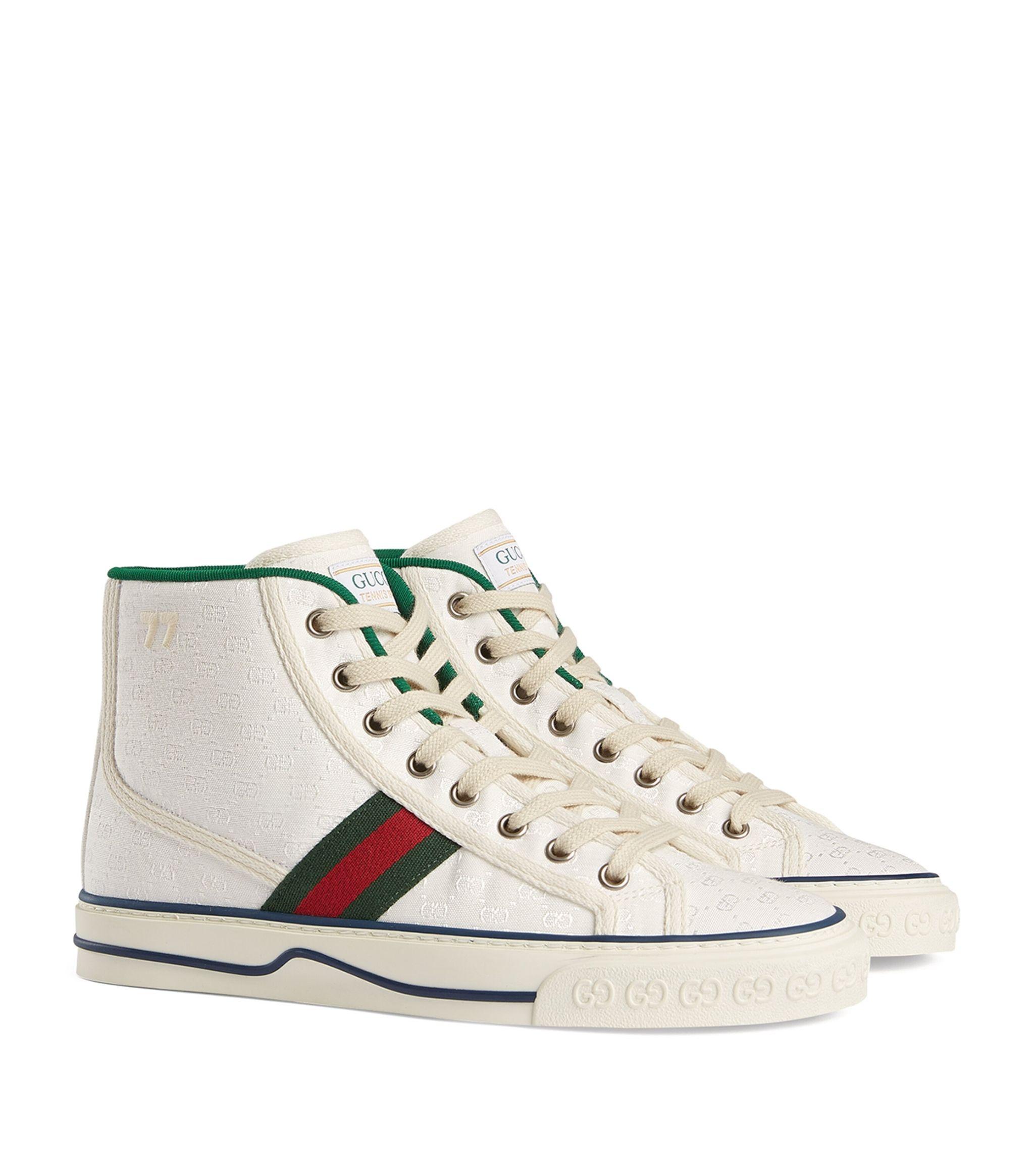 Gucci Tennis 1977 High Top GG (Women's) - 627838 HVK70 9765 - US