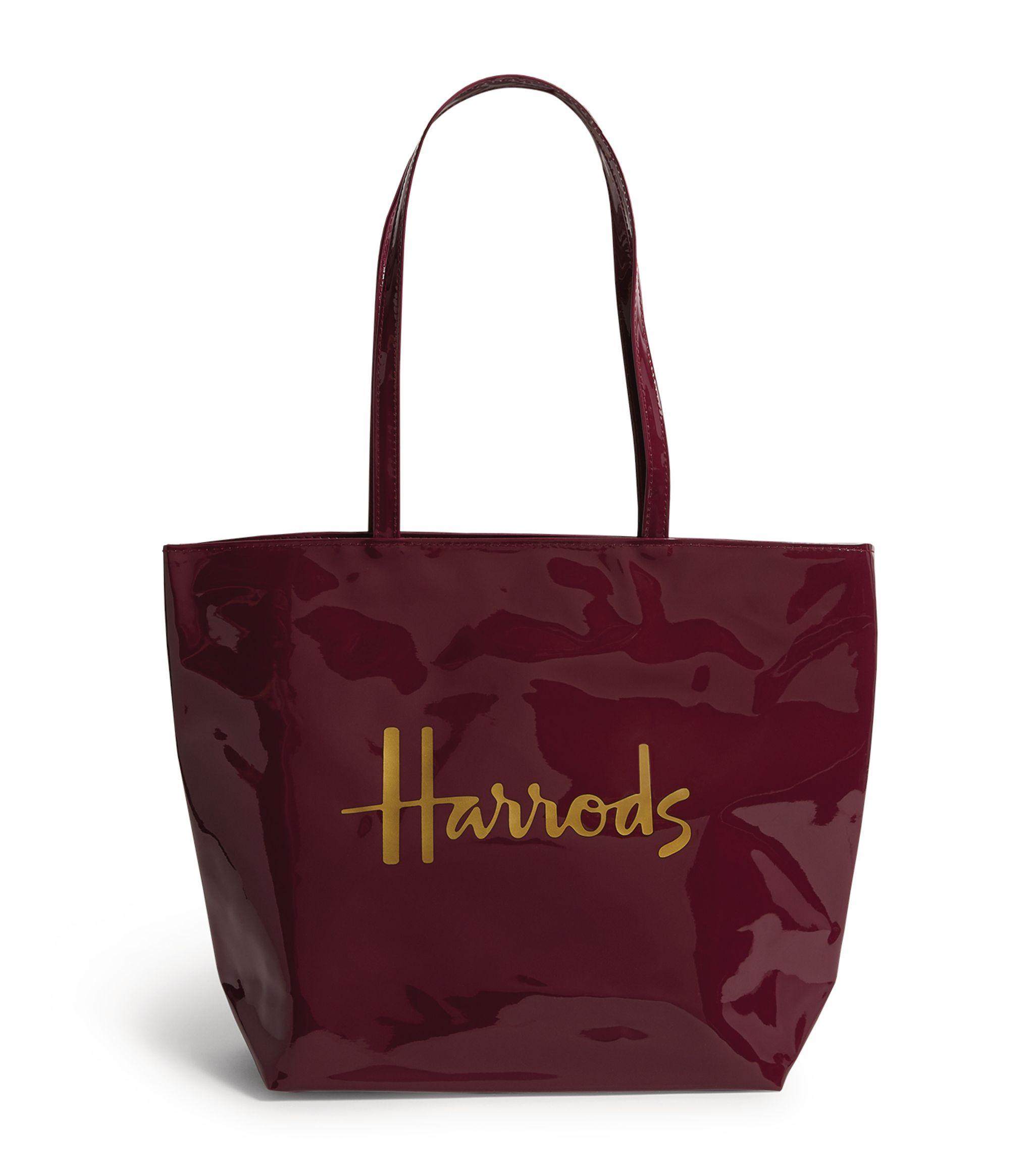 Harrods Logo Shoulder Tote Bag in Red - Lyst