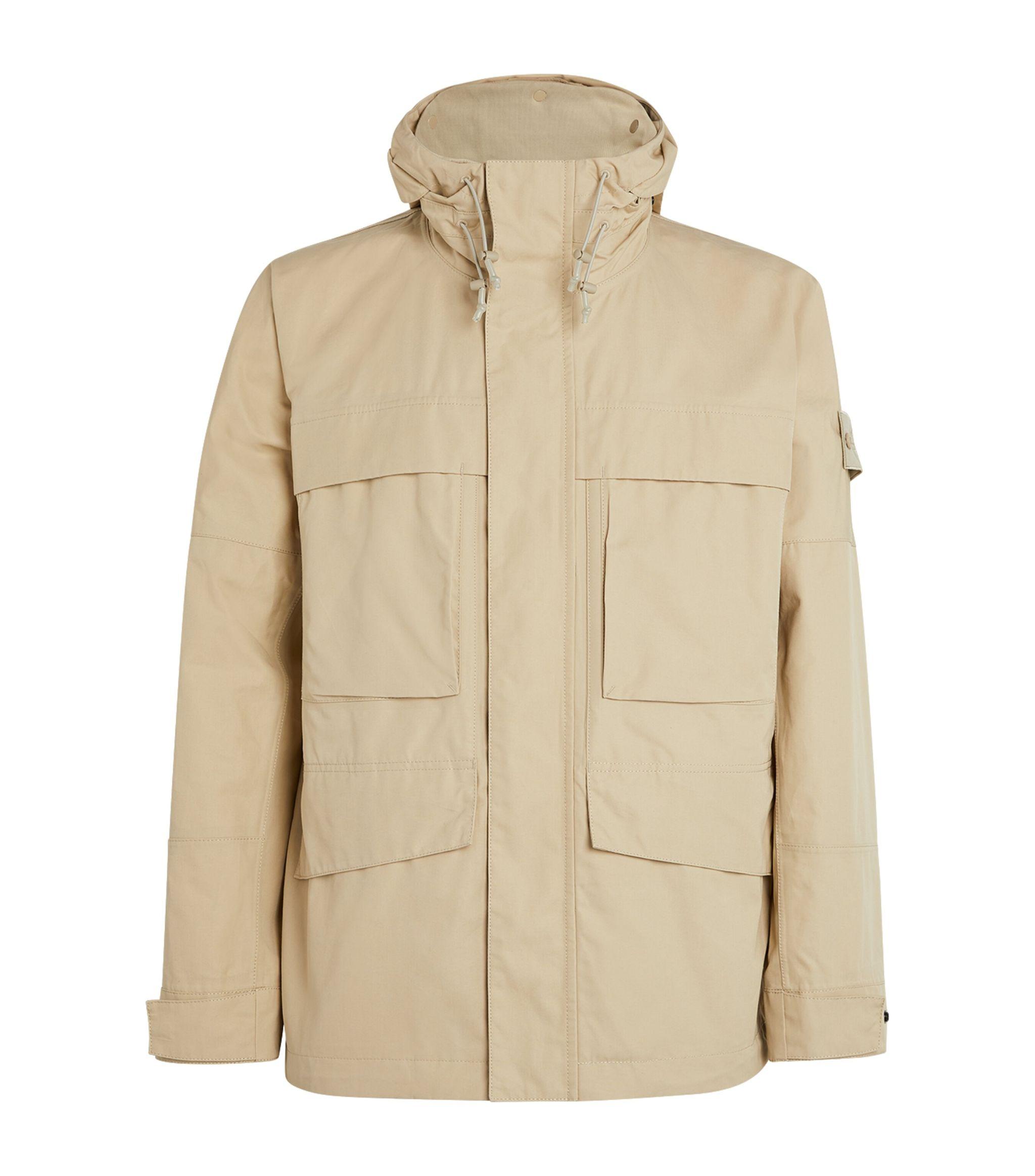 Stone island ghost hot sale collection hooded parka jacket