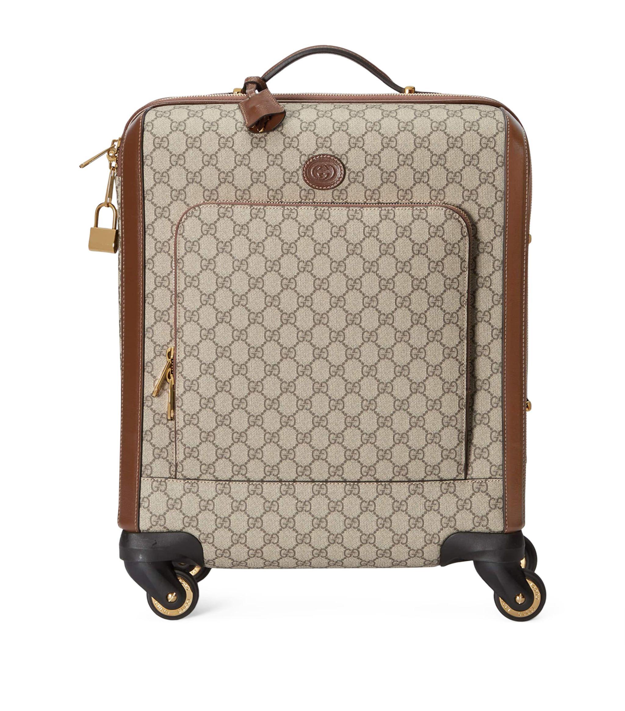 Gucci Gg Supreme Cabin Suitcase in Natural Lyst UK