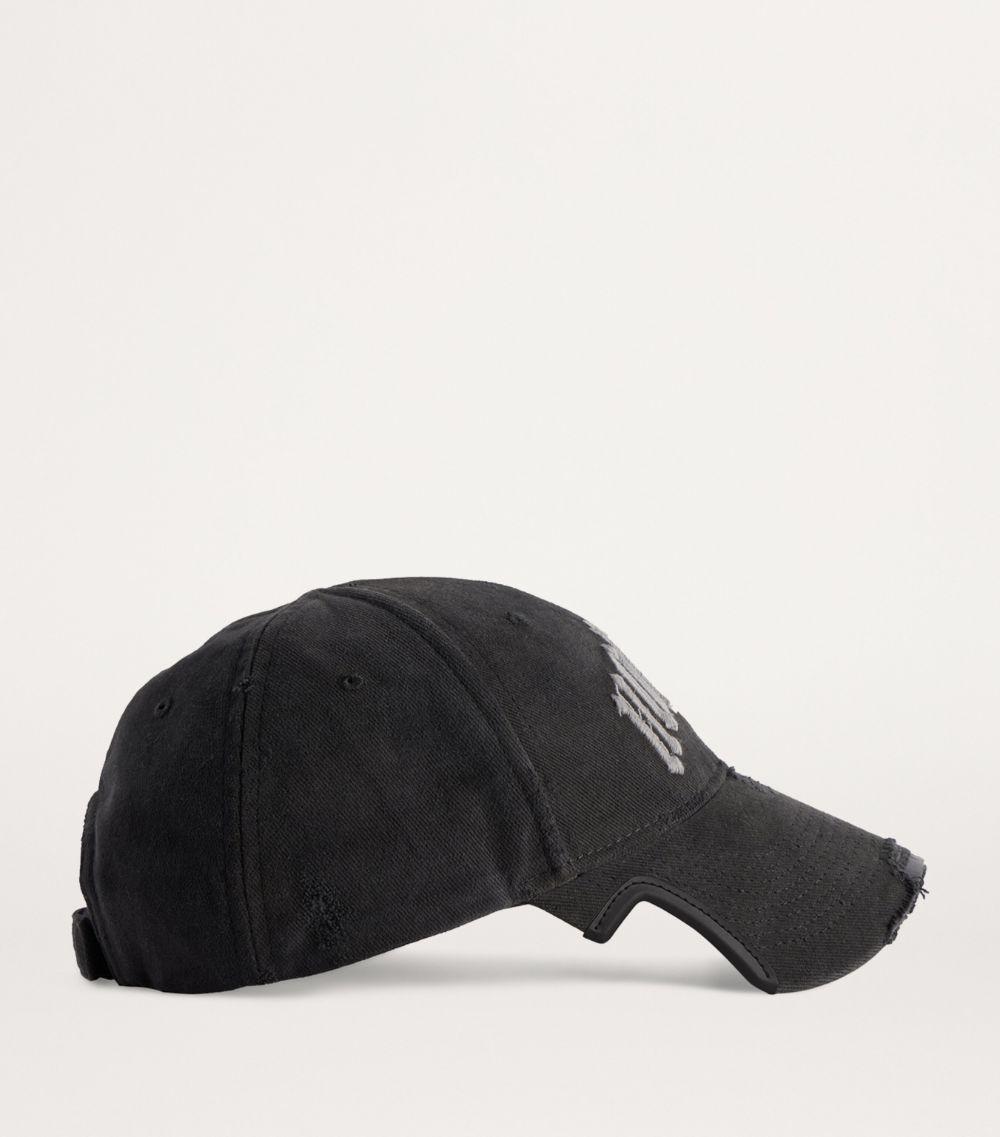 帽子 BALENCIAGA NOLOGO Cap Balenciaga Cotton Nologo Baseball Cap in Black for Men | Lyst