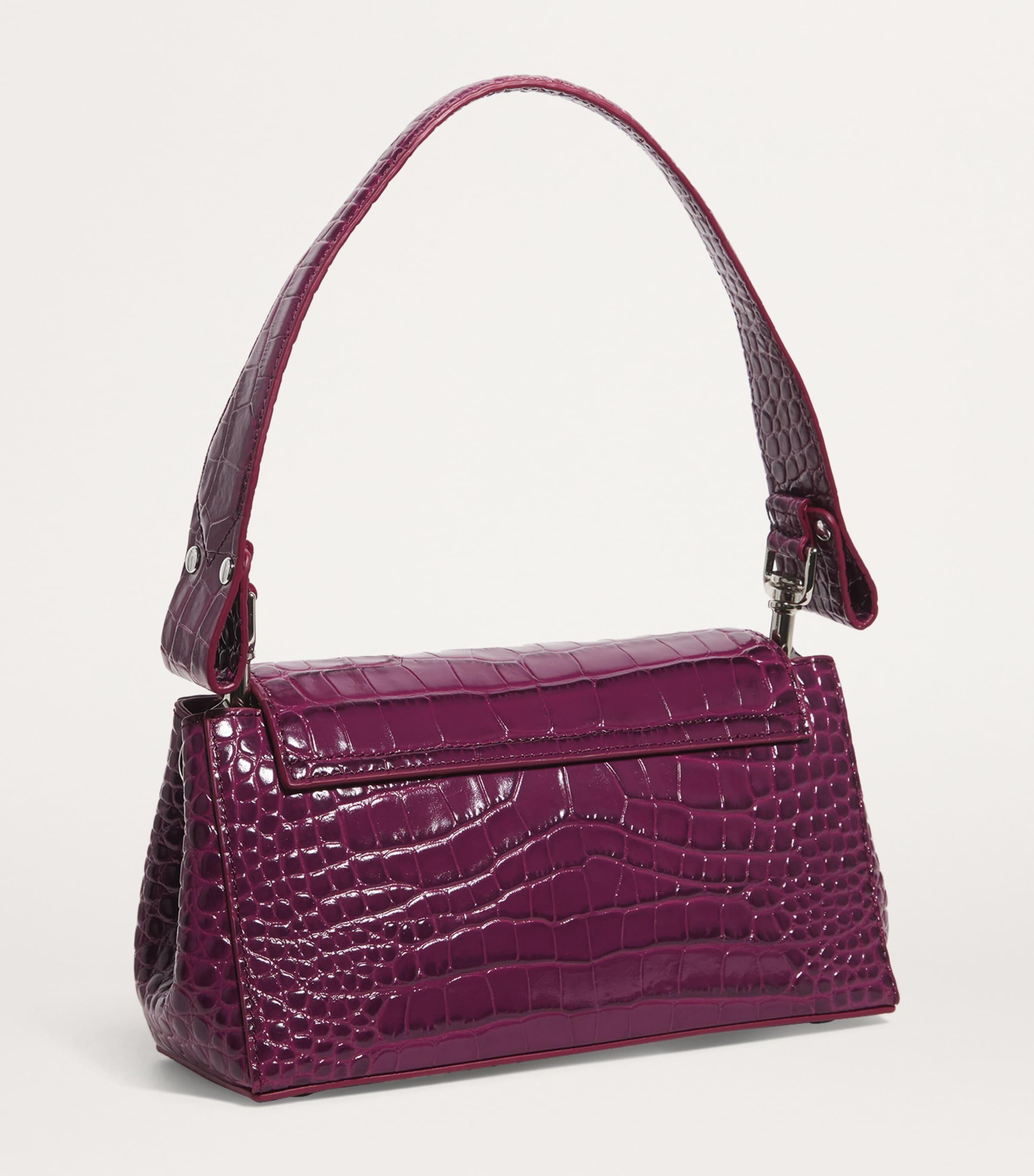 【Vivienne Westwood】Small Hazel croc embossed handbag Vivienne Westwood Hazel Croc Embossed Handbag Women Luxury