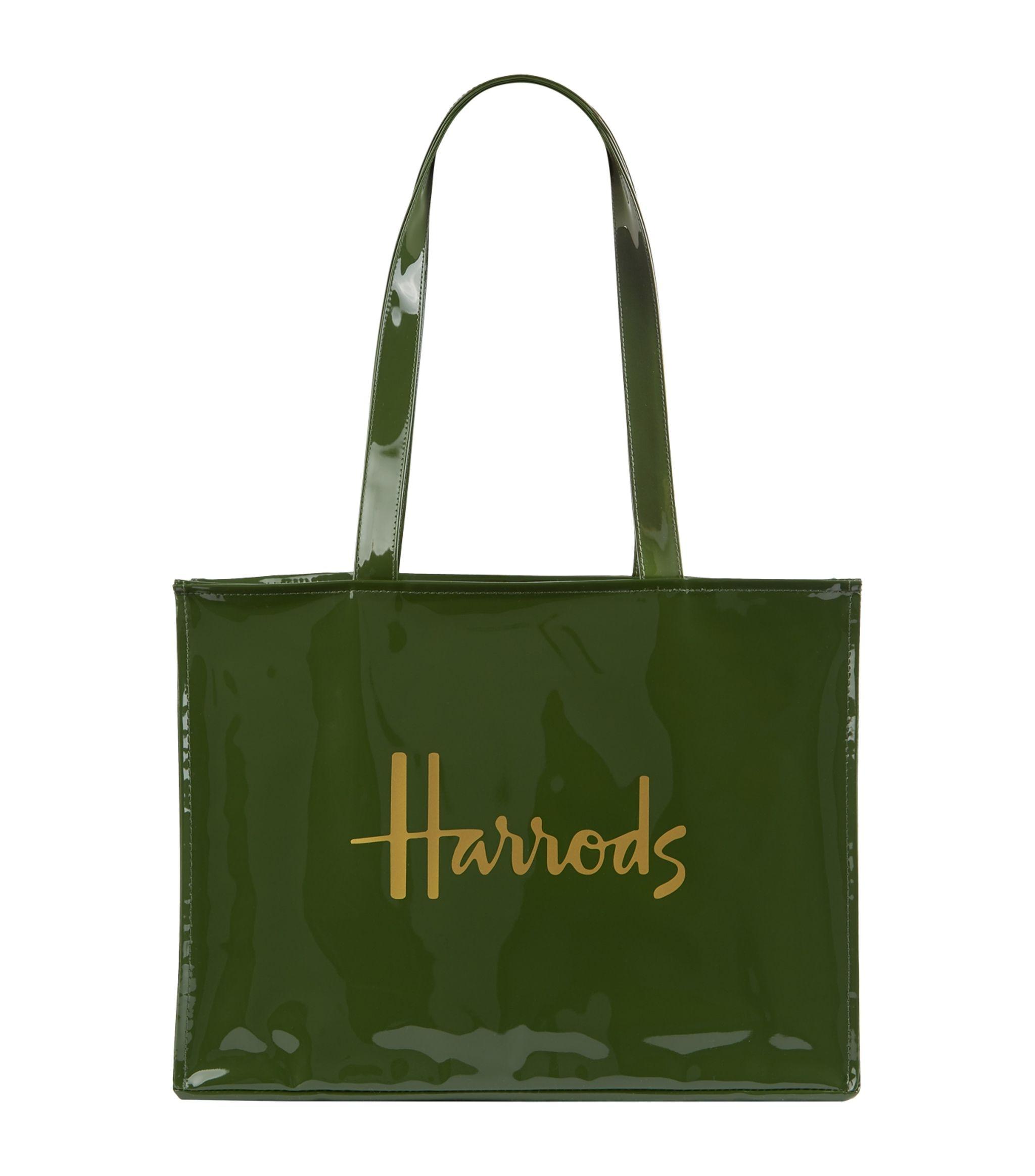Harrods Logo Tote Bag in Green - Save 14% - Lyst