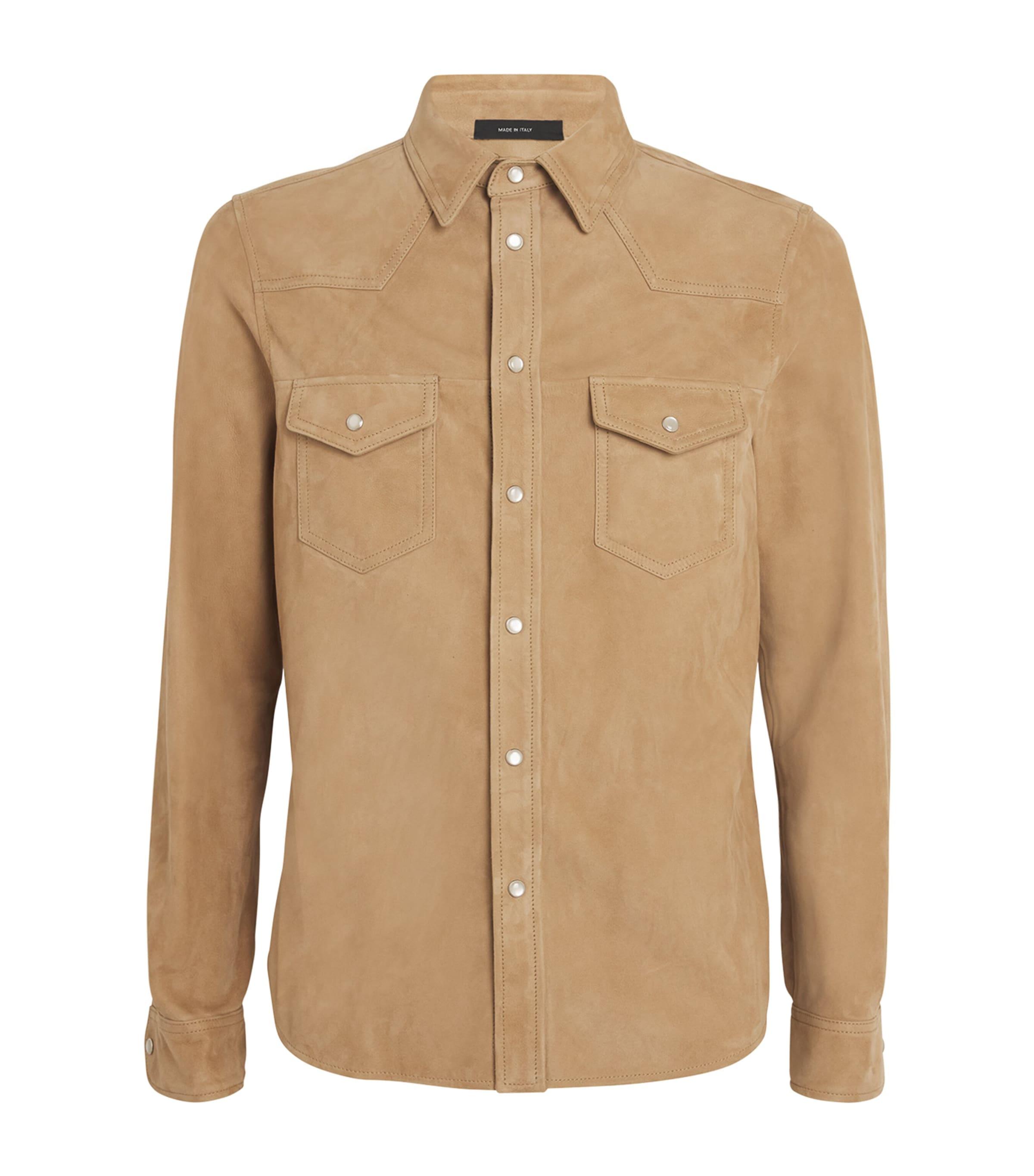 OOTHO / Original Faux Suede Shirt / Sand Original Faux Suede Shirt