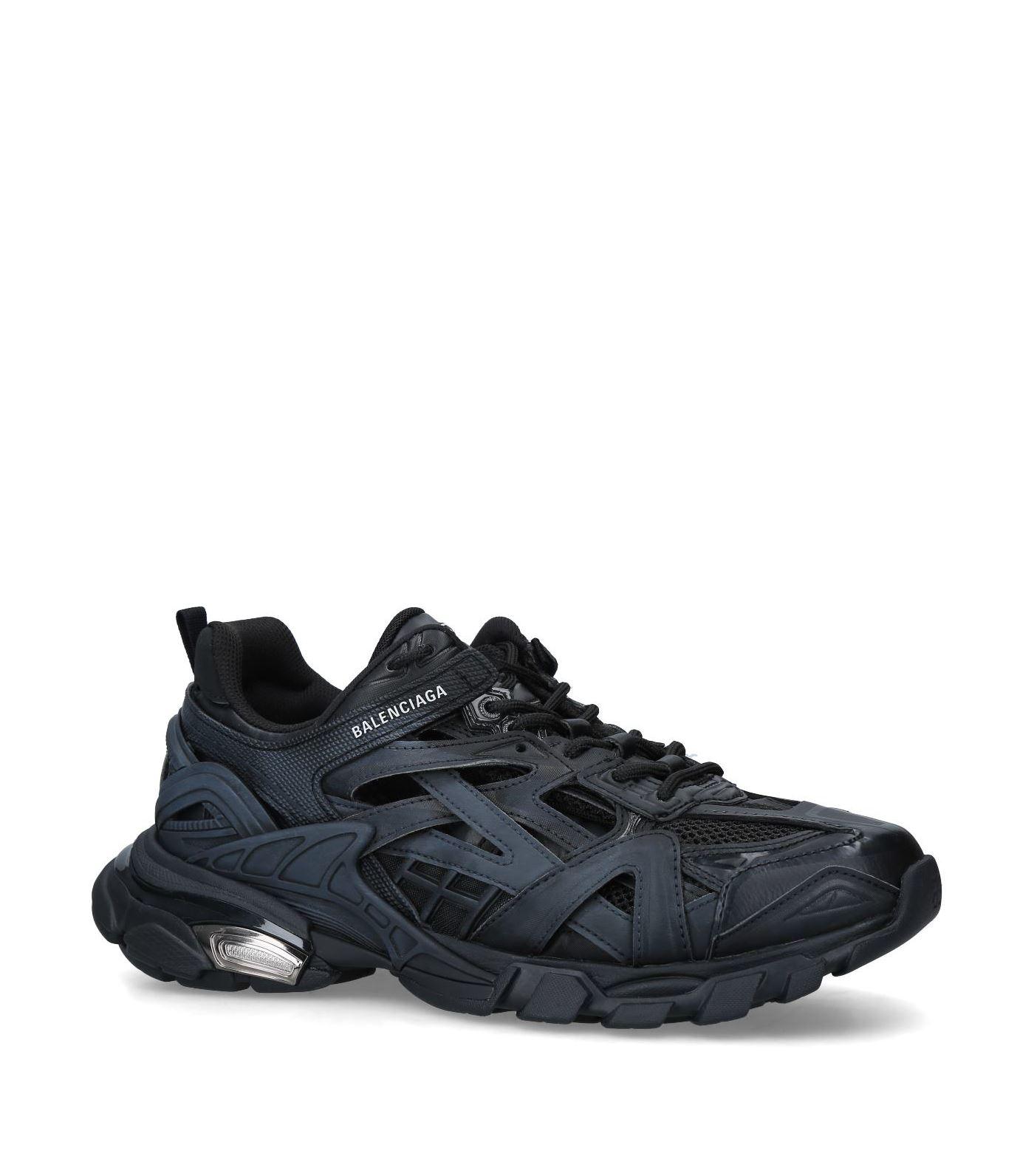 balenciaga track sneakers black
